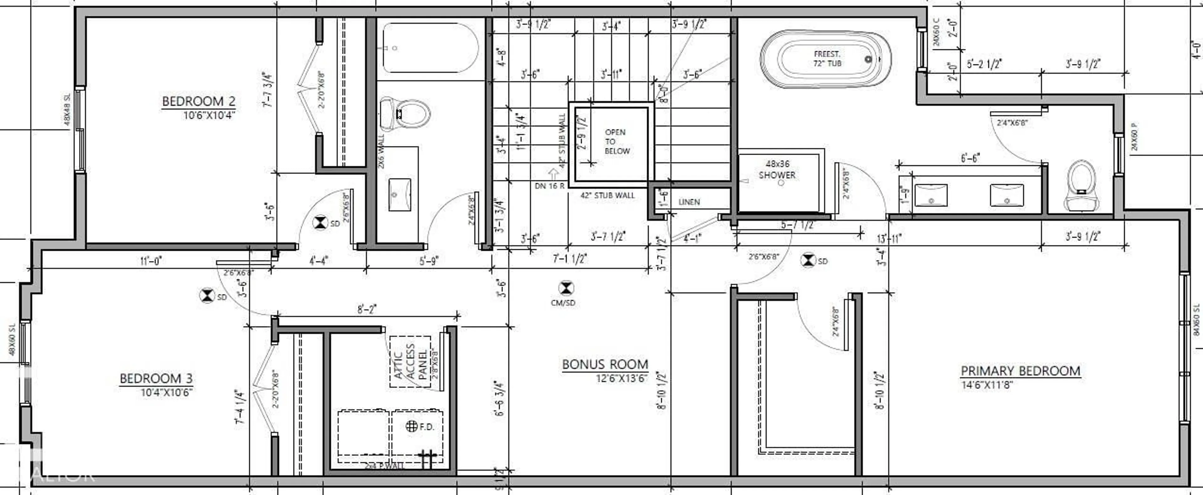 Floor plan for 93 ELLIOTT WD, Fort Saskatchewan Alberta T8L1R8