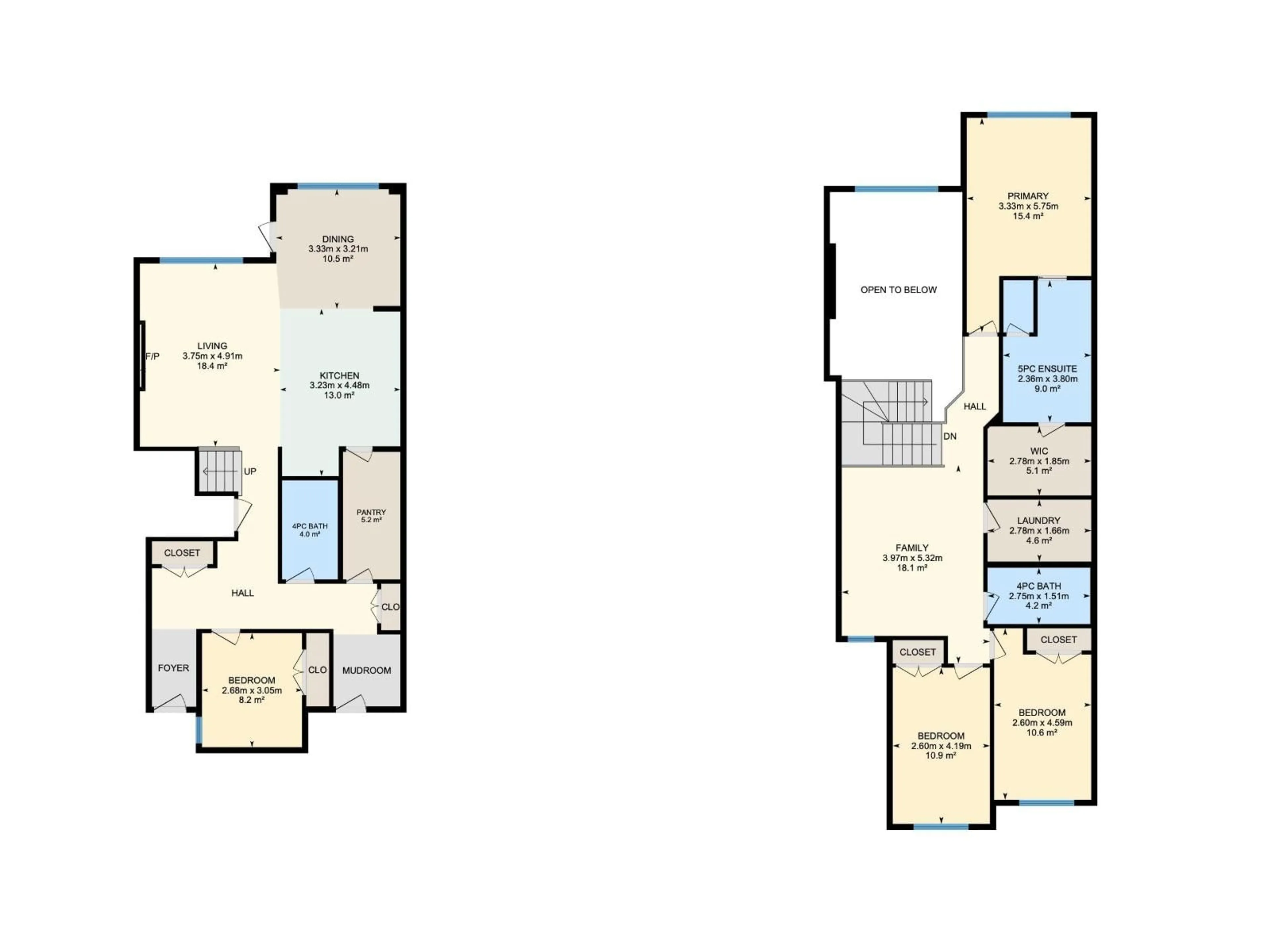 Floor plan for 117 GARNEAU GA, Spruce Grove Alberta T7X2Y6