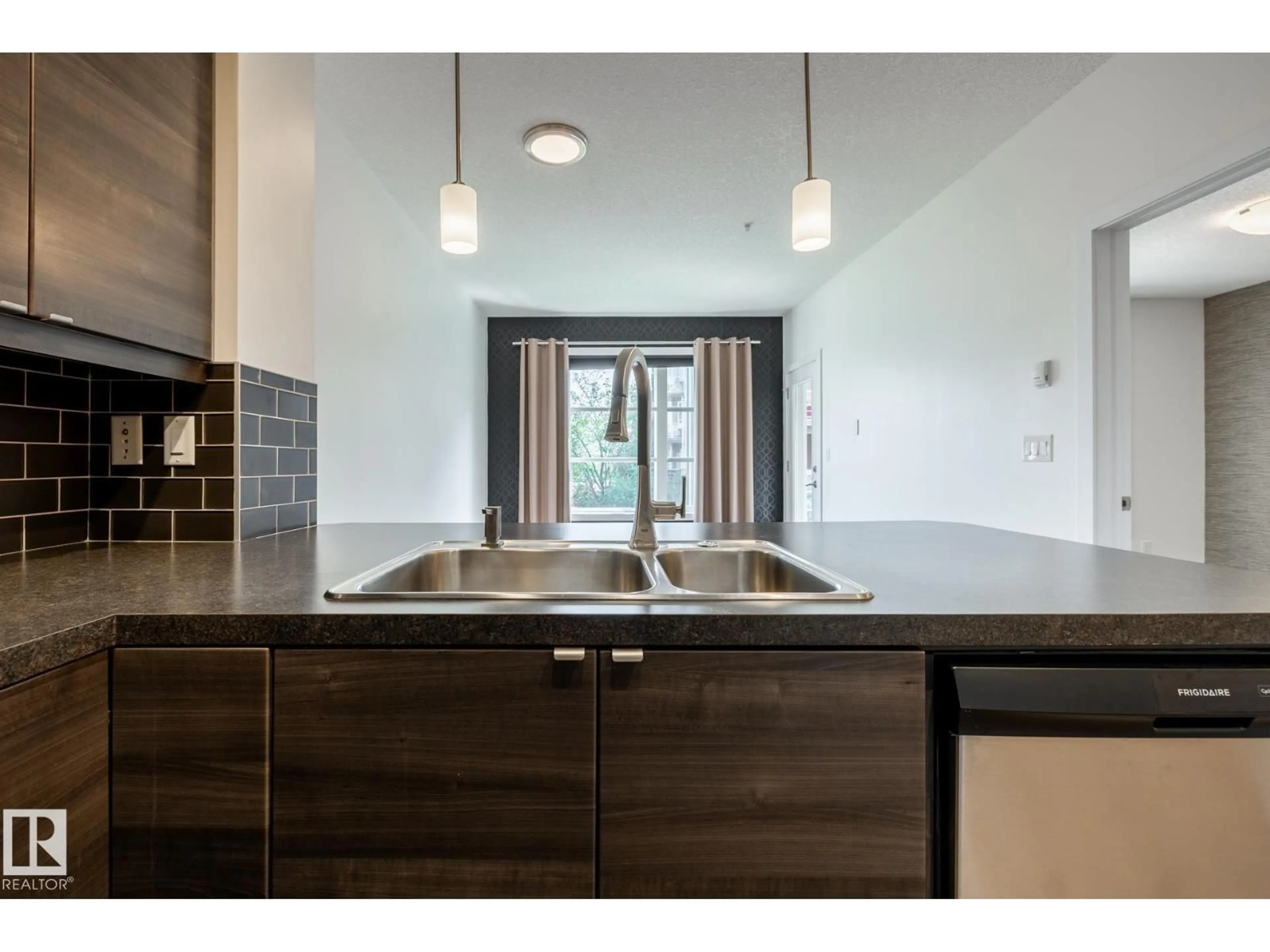 Open concept kitchen, unknown for #215 - 2590 ANDERSON WY, Edmonton Alberta T6W0R2