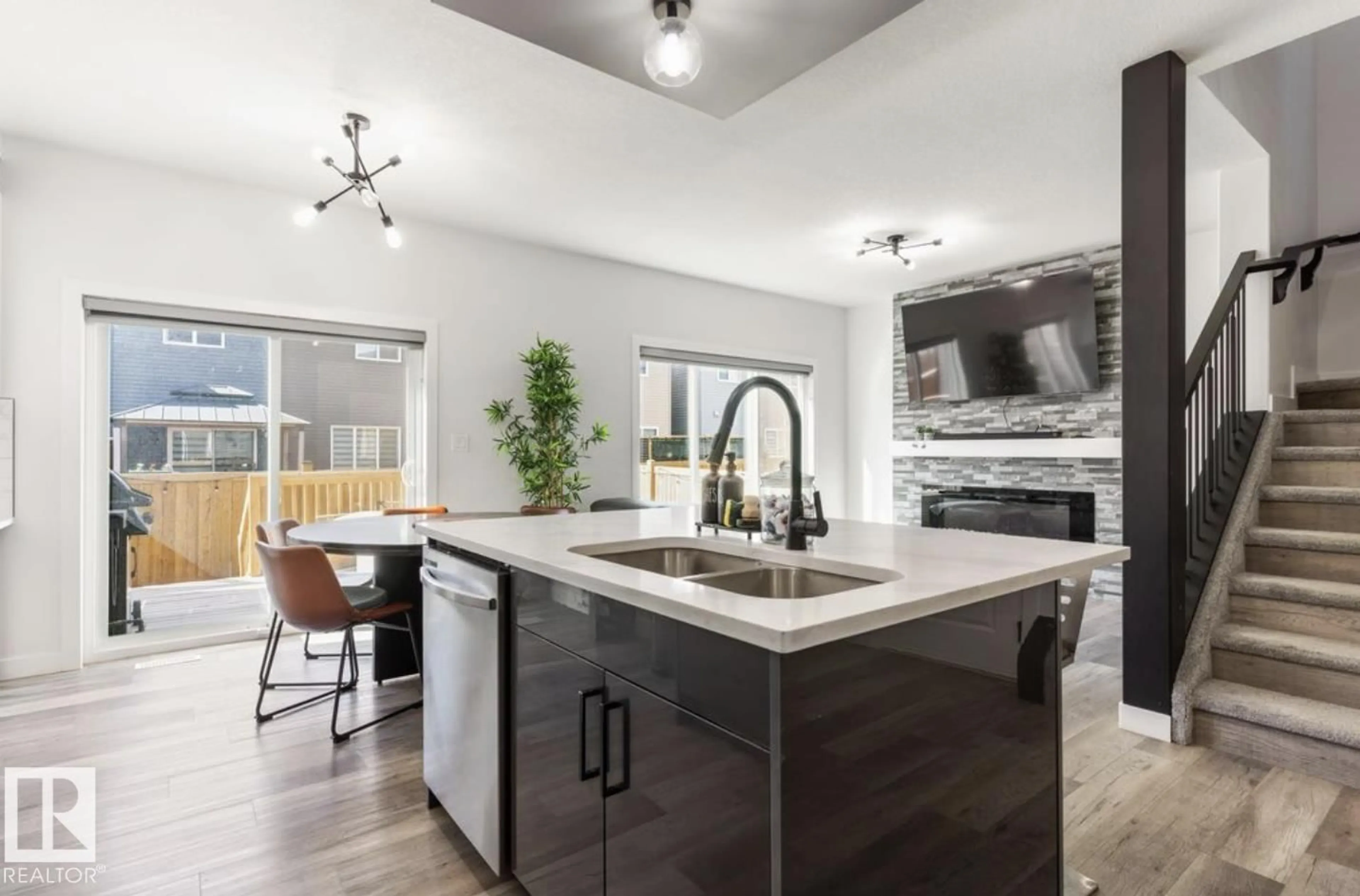 Open concept kitchen, unknown for NW - 19703 29 AVENUE, Edmonton Alberta T6M1M2