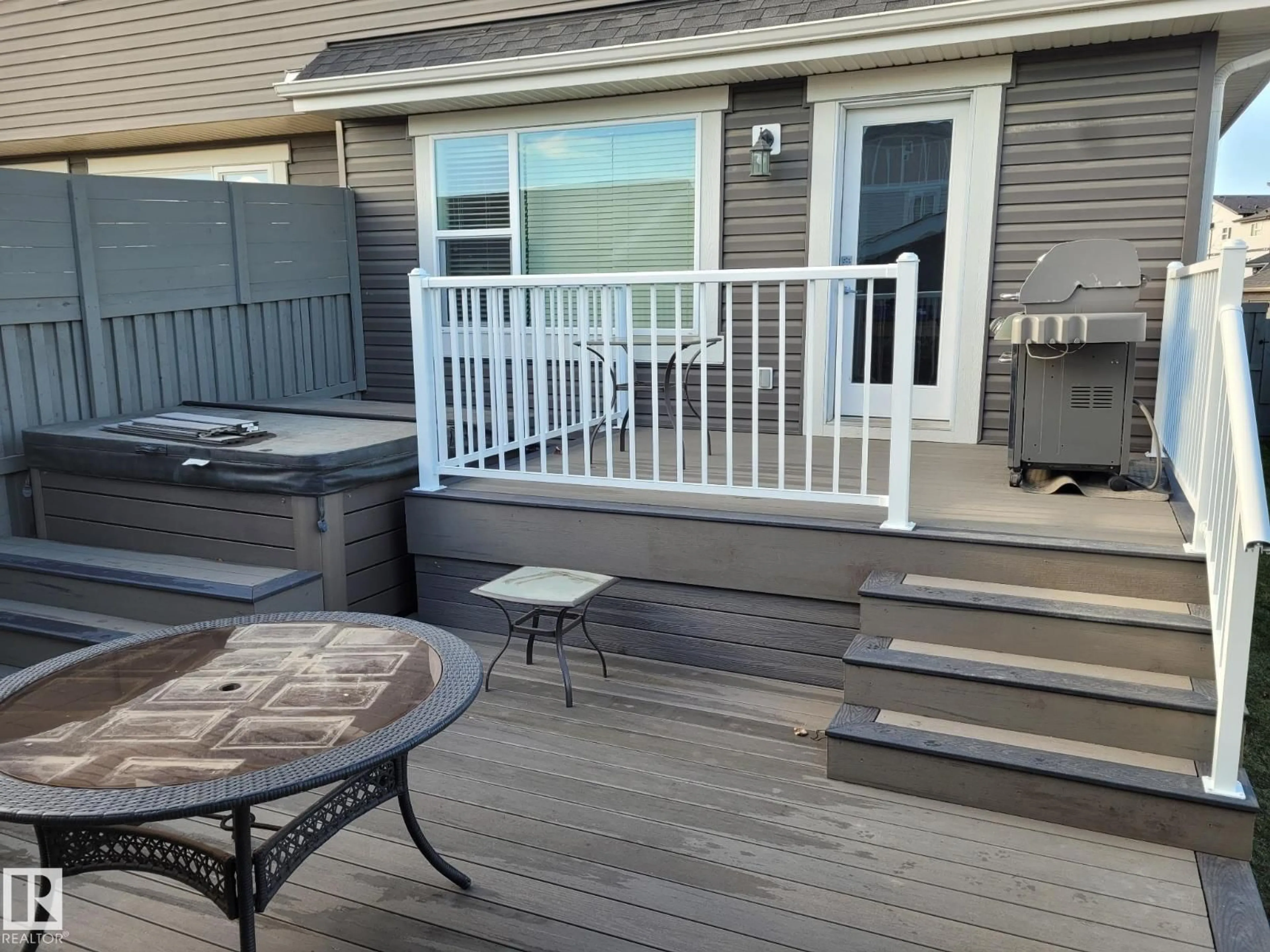 Patio, water/lake/river/ocean view for SW - 1007 162 ST, Edmonton Alberta T6W2G9