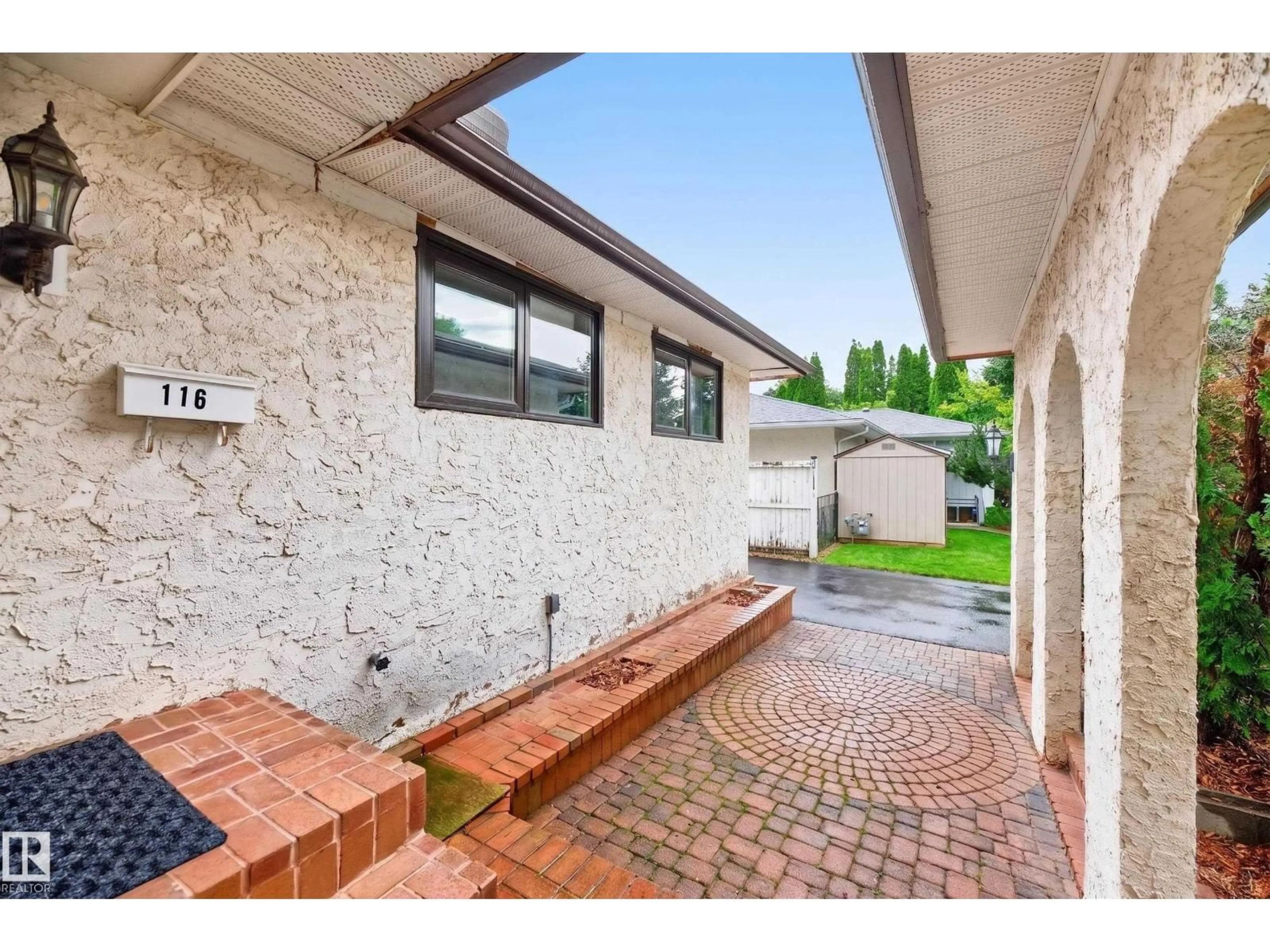 Patio, street for 116 GARLAND CR, Sherwood Park Alberta T8A2R2