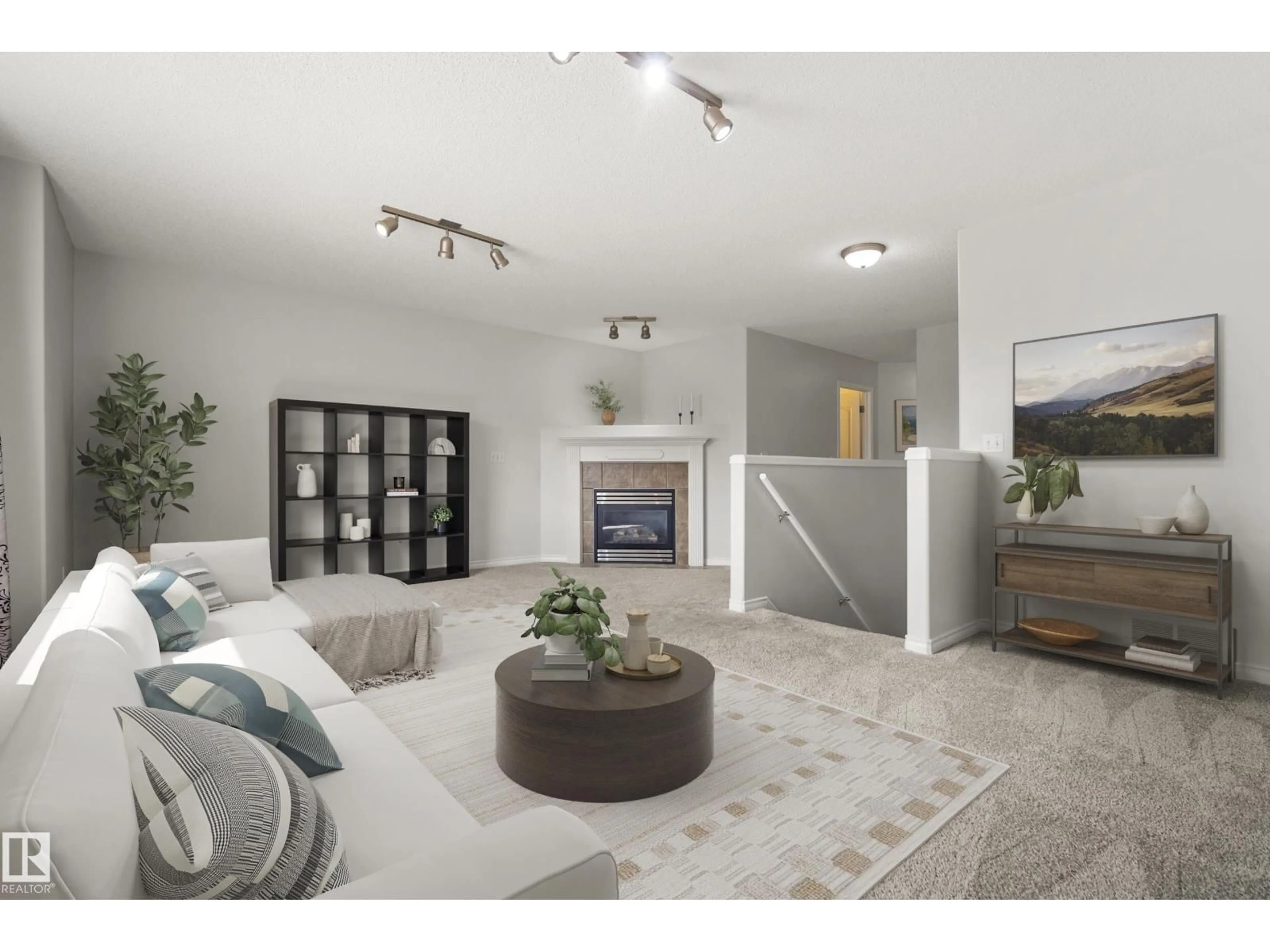 Living room with furniture, unknown for SW - 3996 MCMULLEN GR, Edmonton Alberta T6W1S8