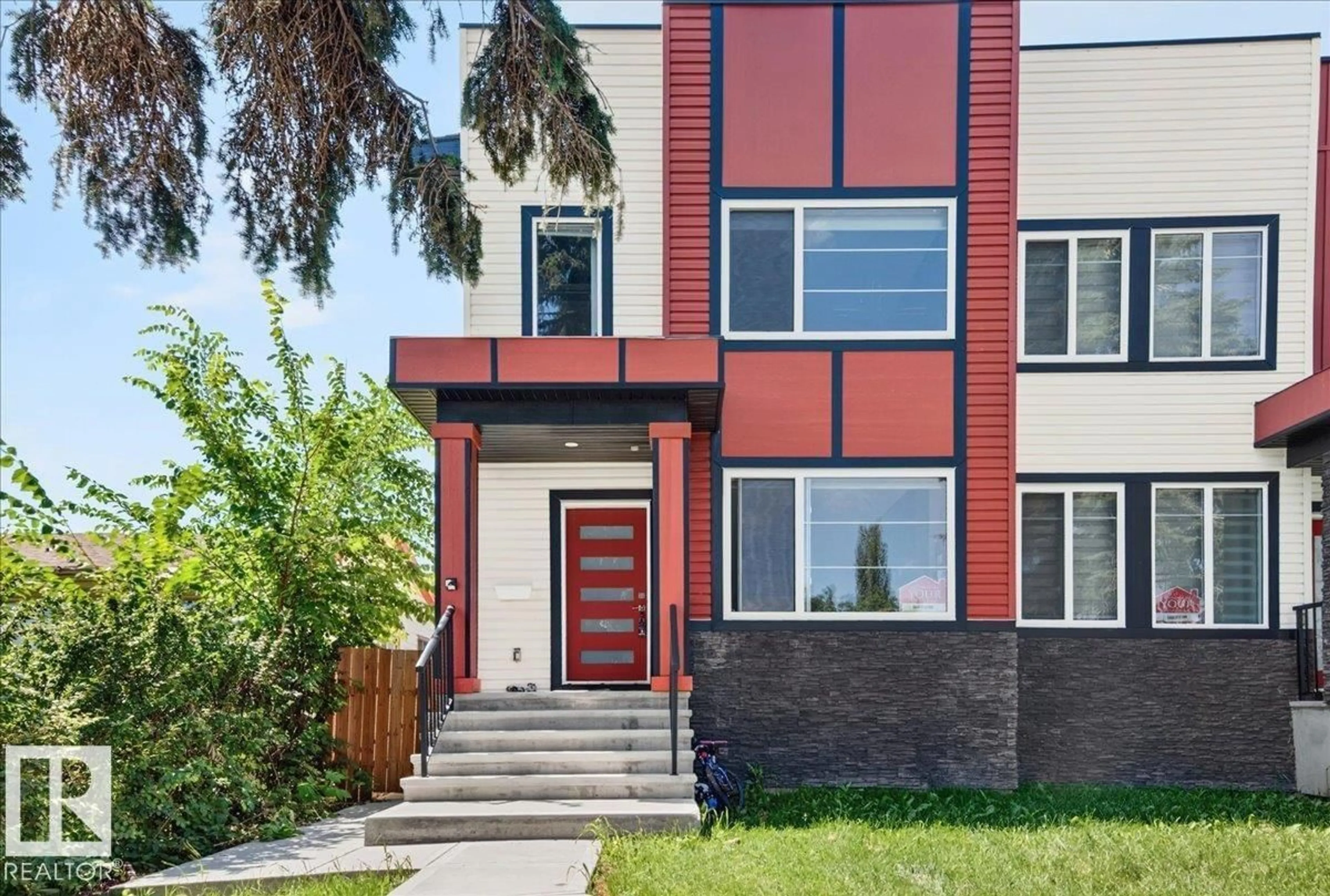 Home with brick exterior material, street for NW - 7332-7334 77 ST, Edmonton Alberta T6C2L2