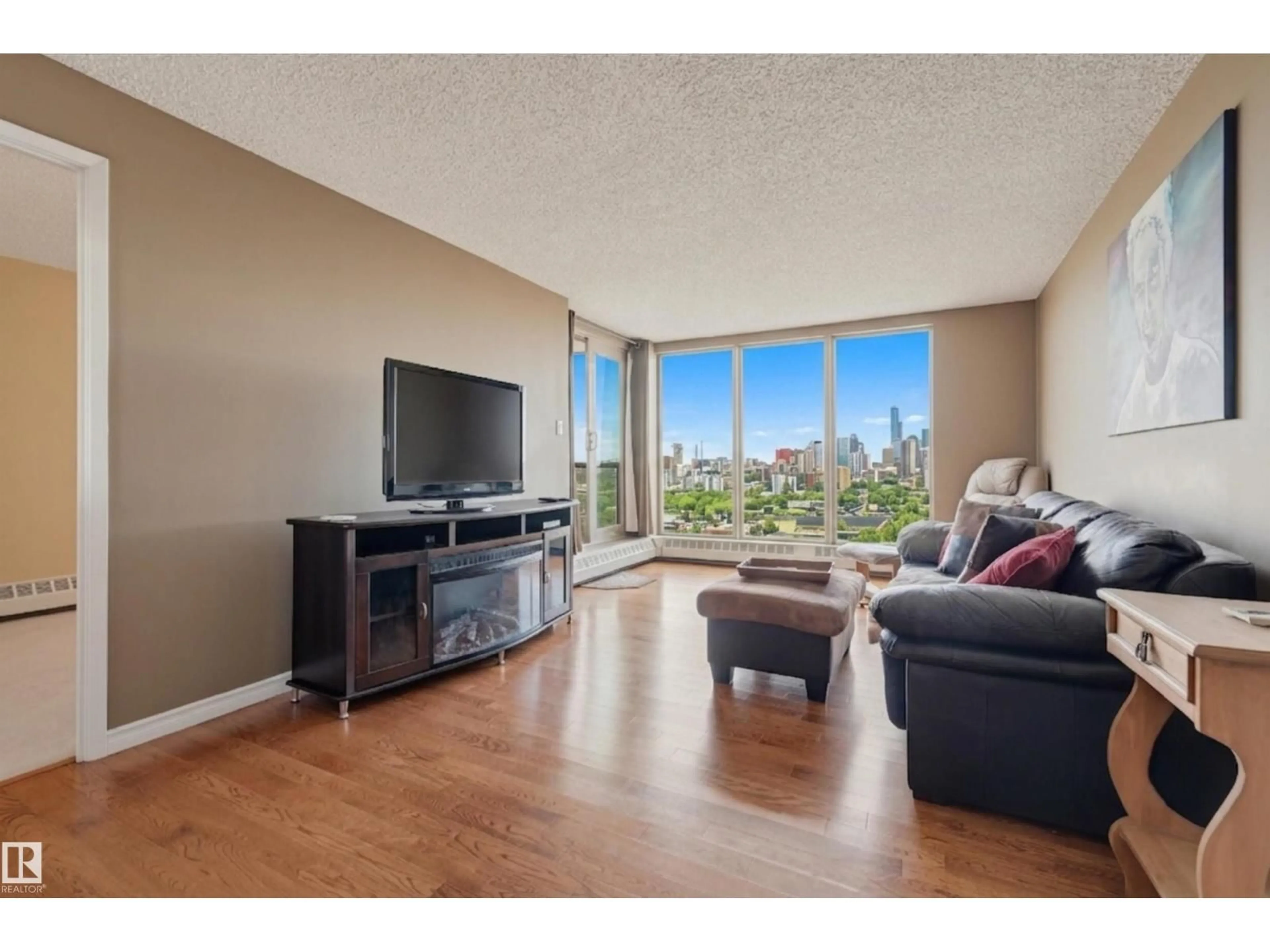 Living room with furniture, unknown for 1001 SASKATCHEWAN DR, Edmonton Alberta T6E6B6