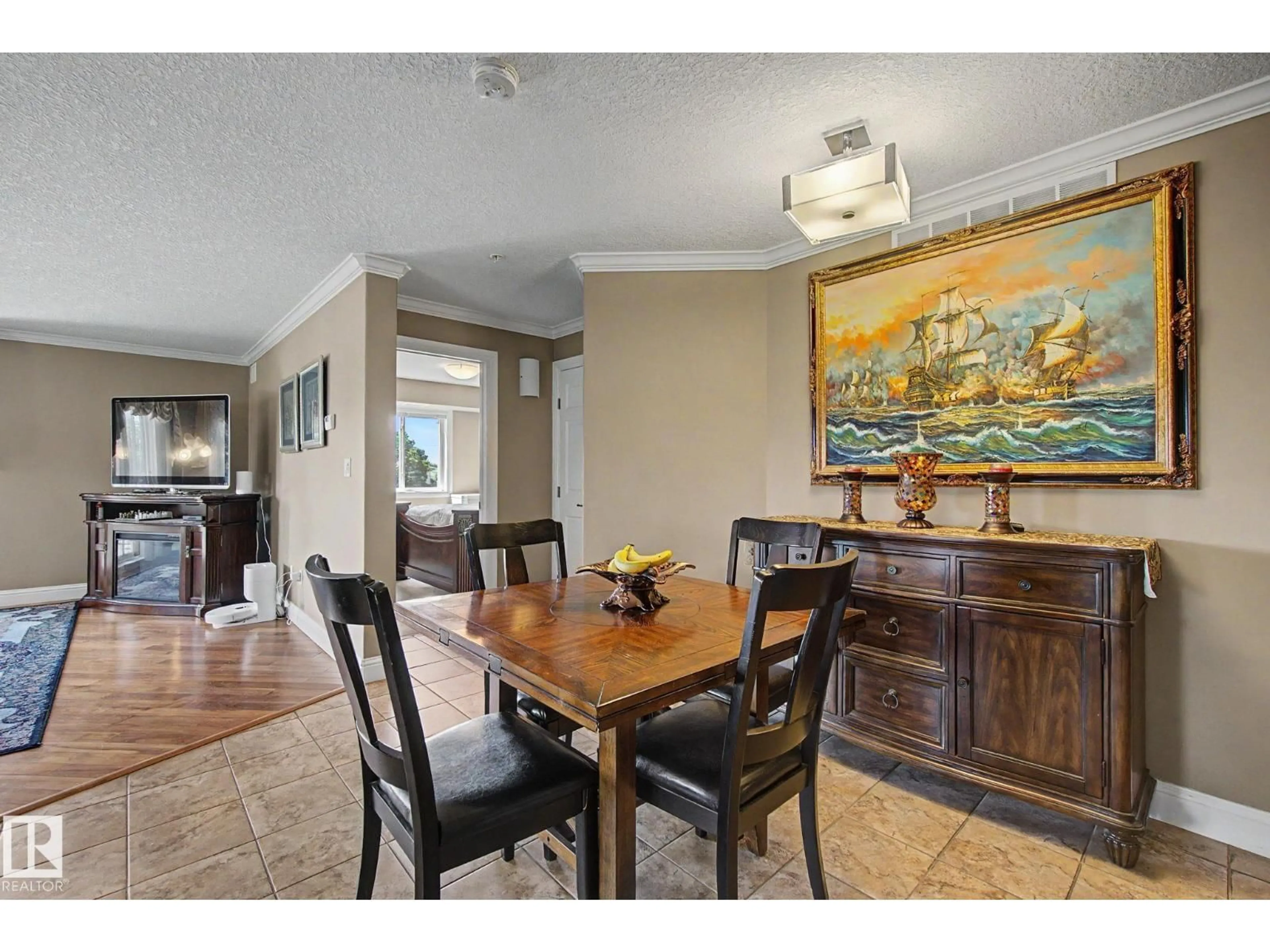 Dining room, ceramic/tile floor for #307 - 14604 125 ST, Edmonton Alberta T5X0B4