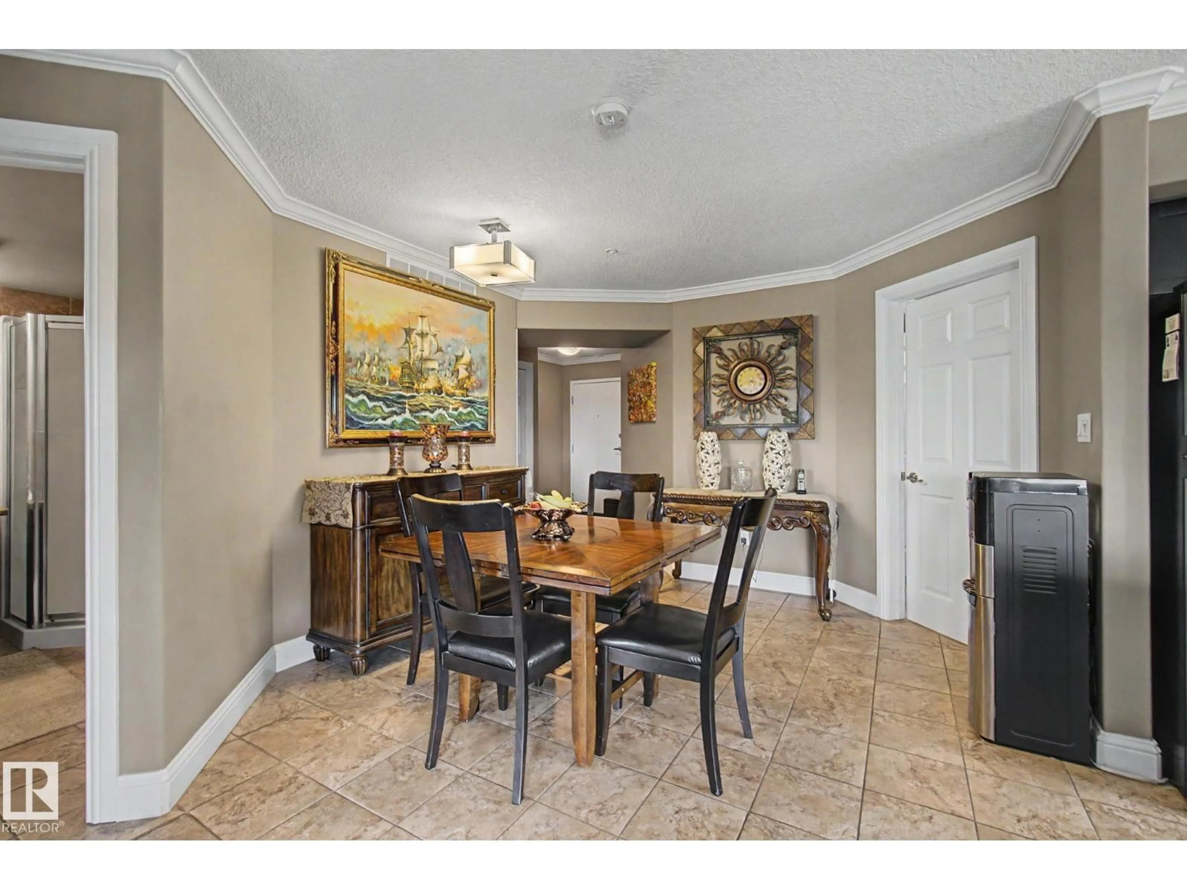 Dining room, ceramic/tile floor for #307 - 14604 125 ST, Edmonton Alberta T5X0B4