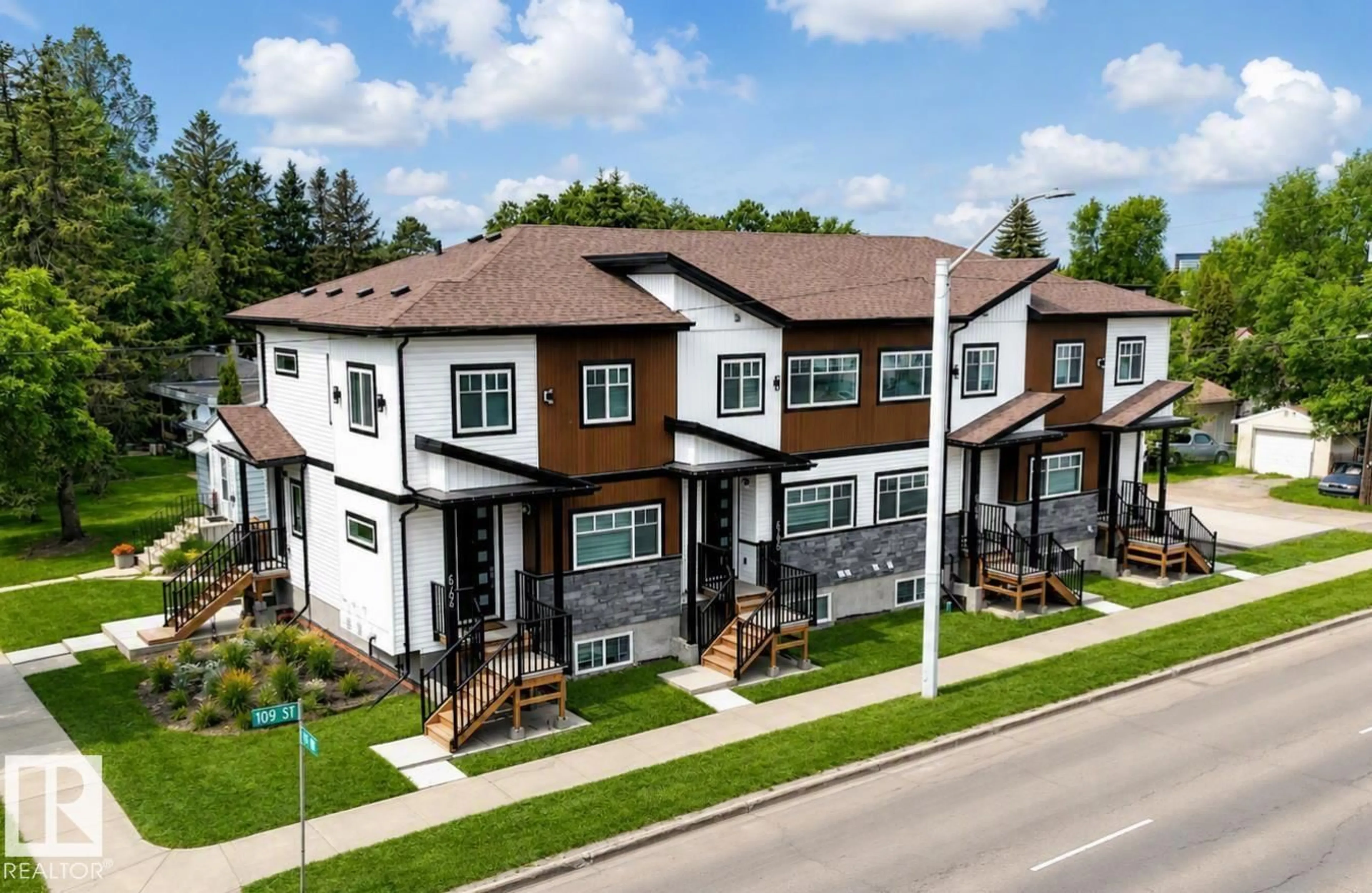 Home with brick exterior material, street for 6704 109 ST, Edmonton Alberta T6H2A4