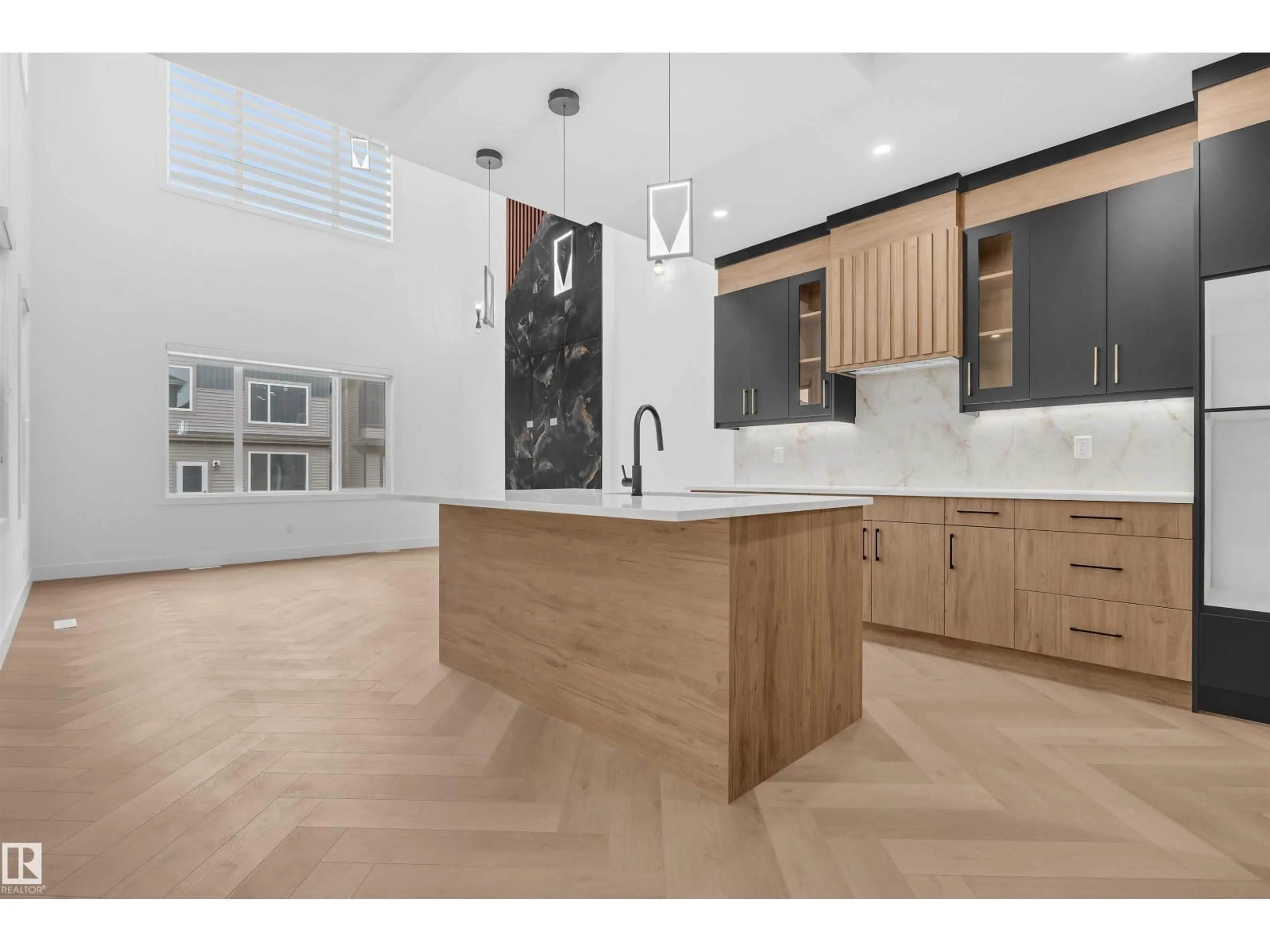 Open concept kitchen, unknown for 3604 44 AV, Beaumont Alberta T4X3G8