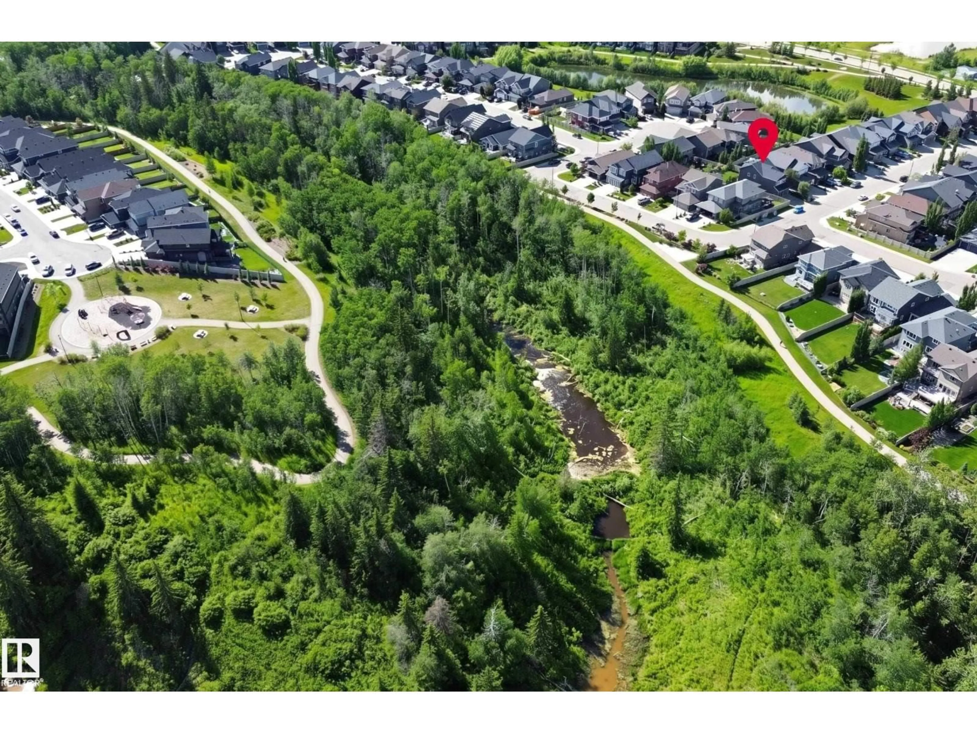 A pic from outside/outdoor area/front of a property/back of a property/a pic from drone, unknown for 5430 EDWORTHY WY, Edmonton Alberta T6M0P2