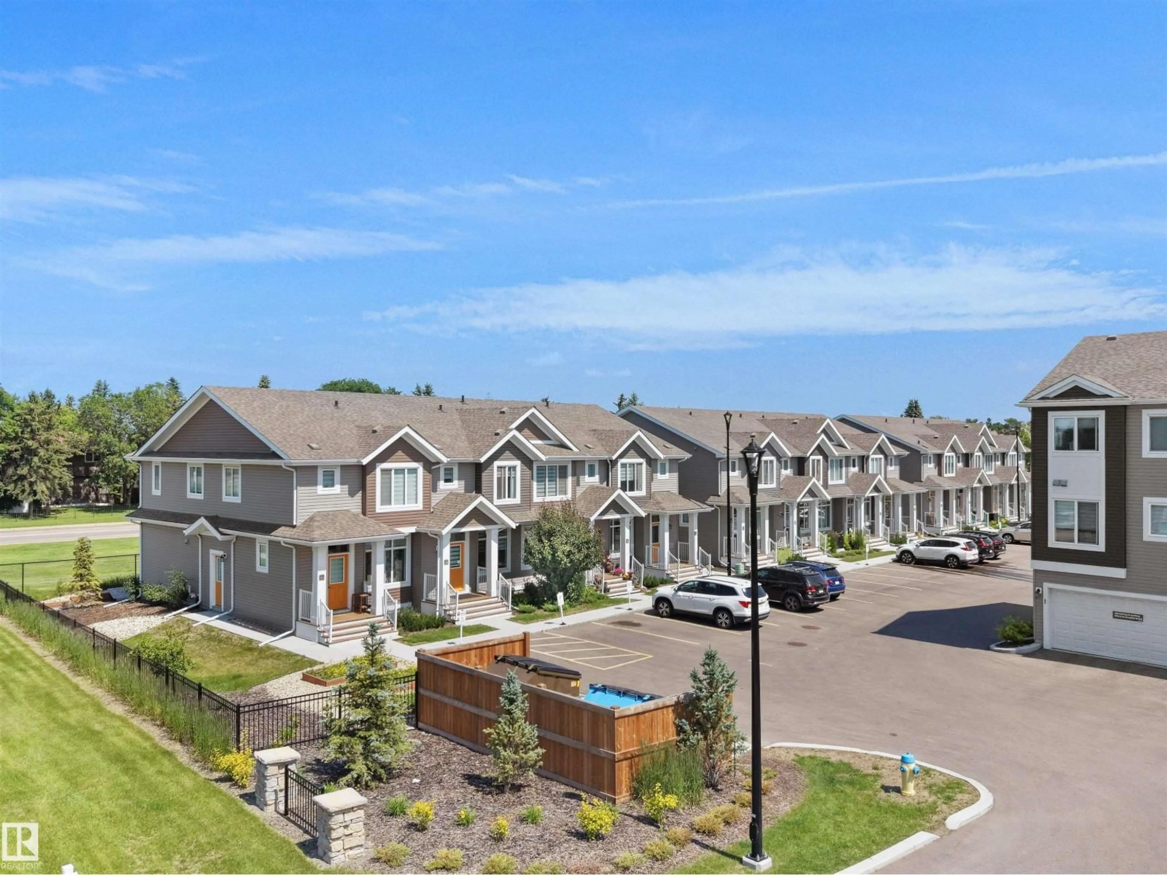 A pic from outside/outdoor area/front of a property/back of a property/a pic from drone, unknown for #30 - 4137 76 ST, Edmonton Alberta T6K1K8