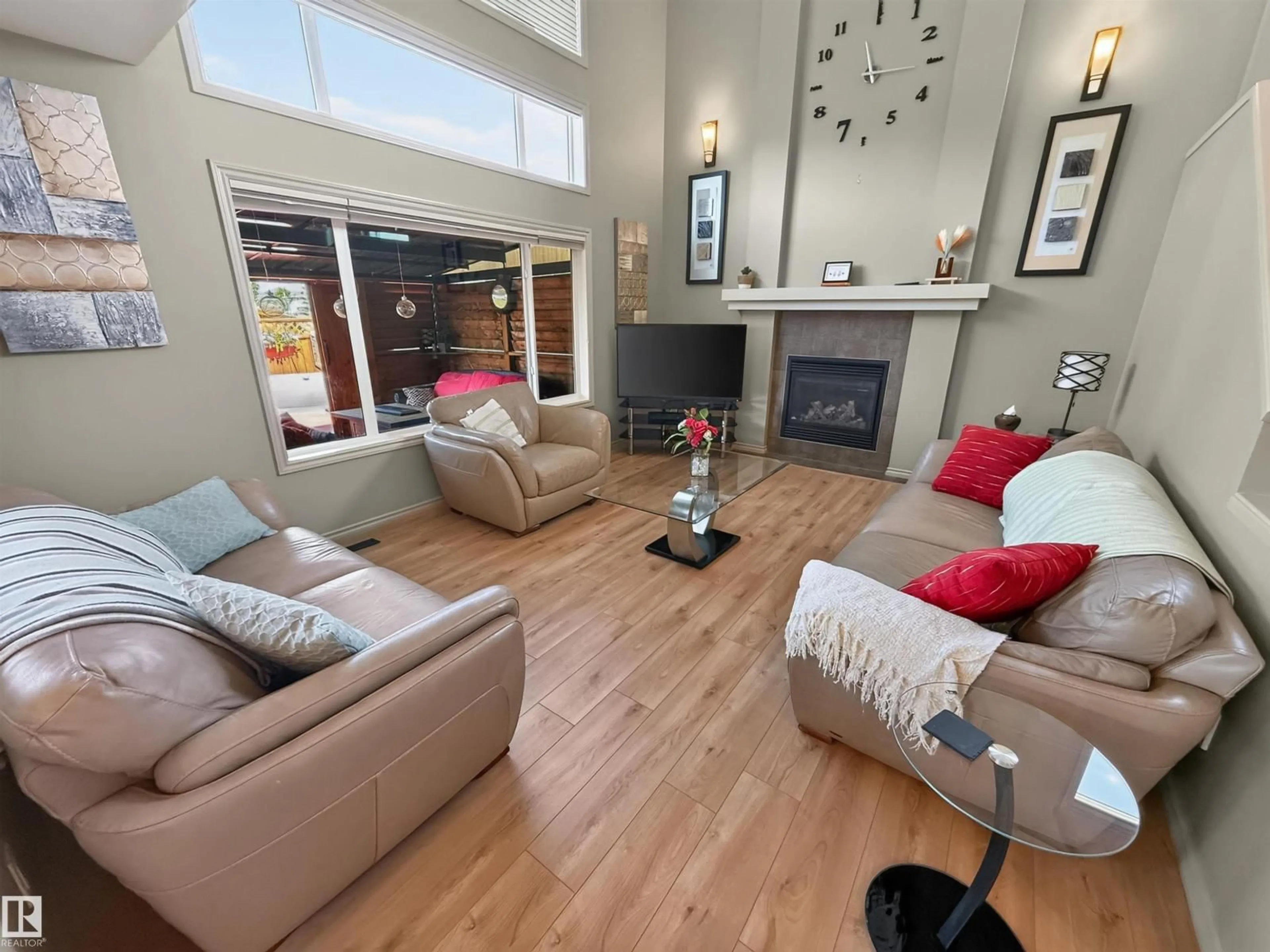Living room with furniture, unknown for 21 HARTWICK WY, Spruce Grove Alberta T7X0A5