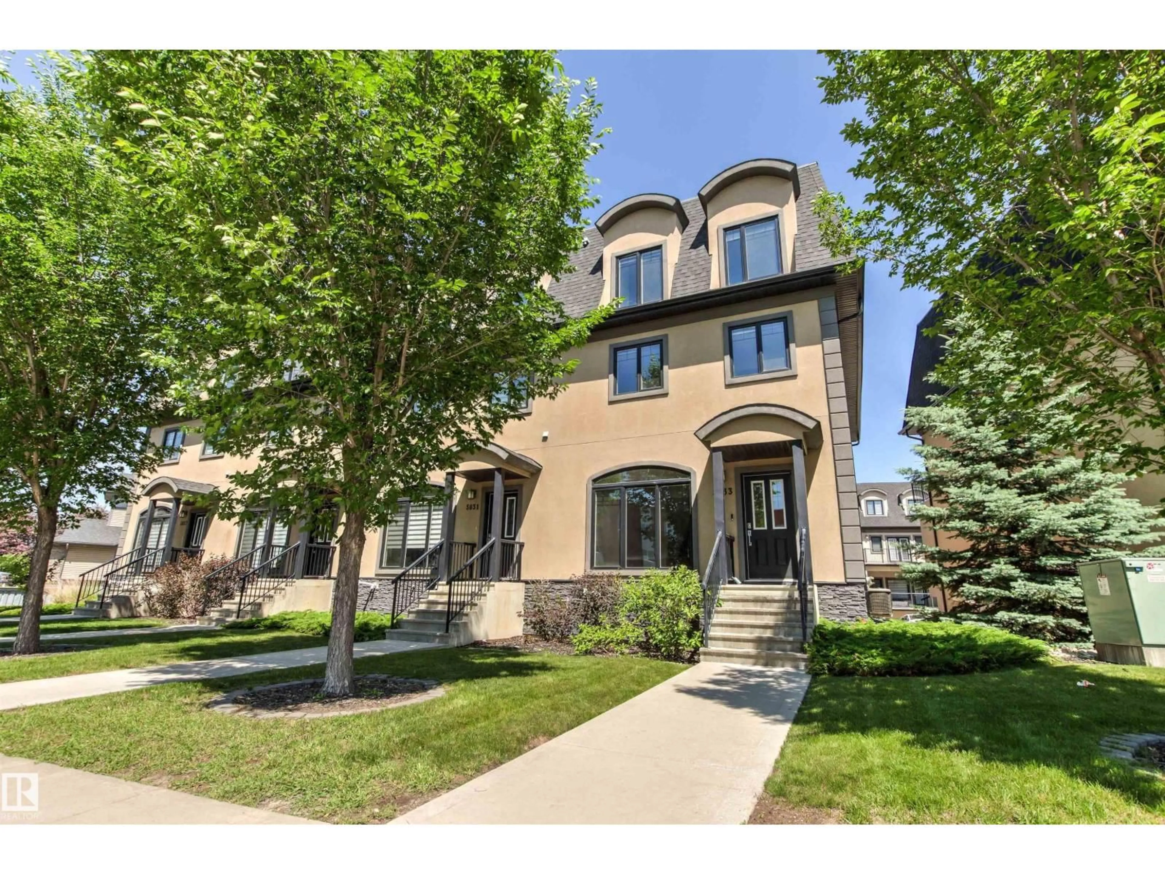 Home with brick exterior material, street for 5833 MULLEN PL, Edmonton Alberta T6R0R4