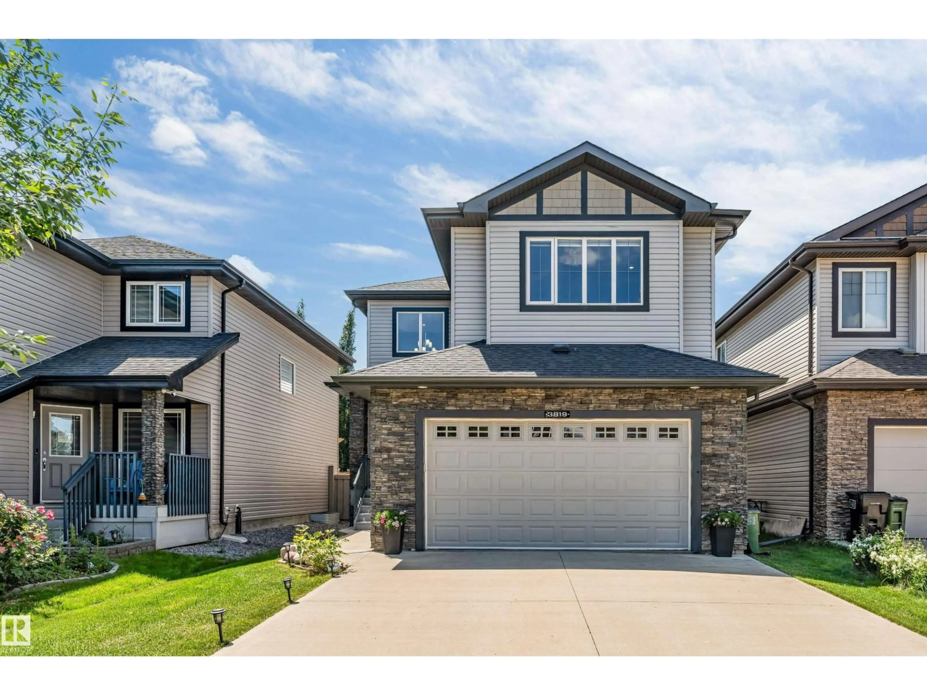 Home with brick exterior material, street for 3819 CLAXTON CL, Edmonton Alberta T6W1Y5
