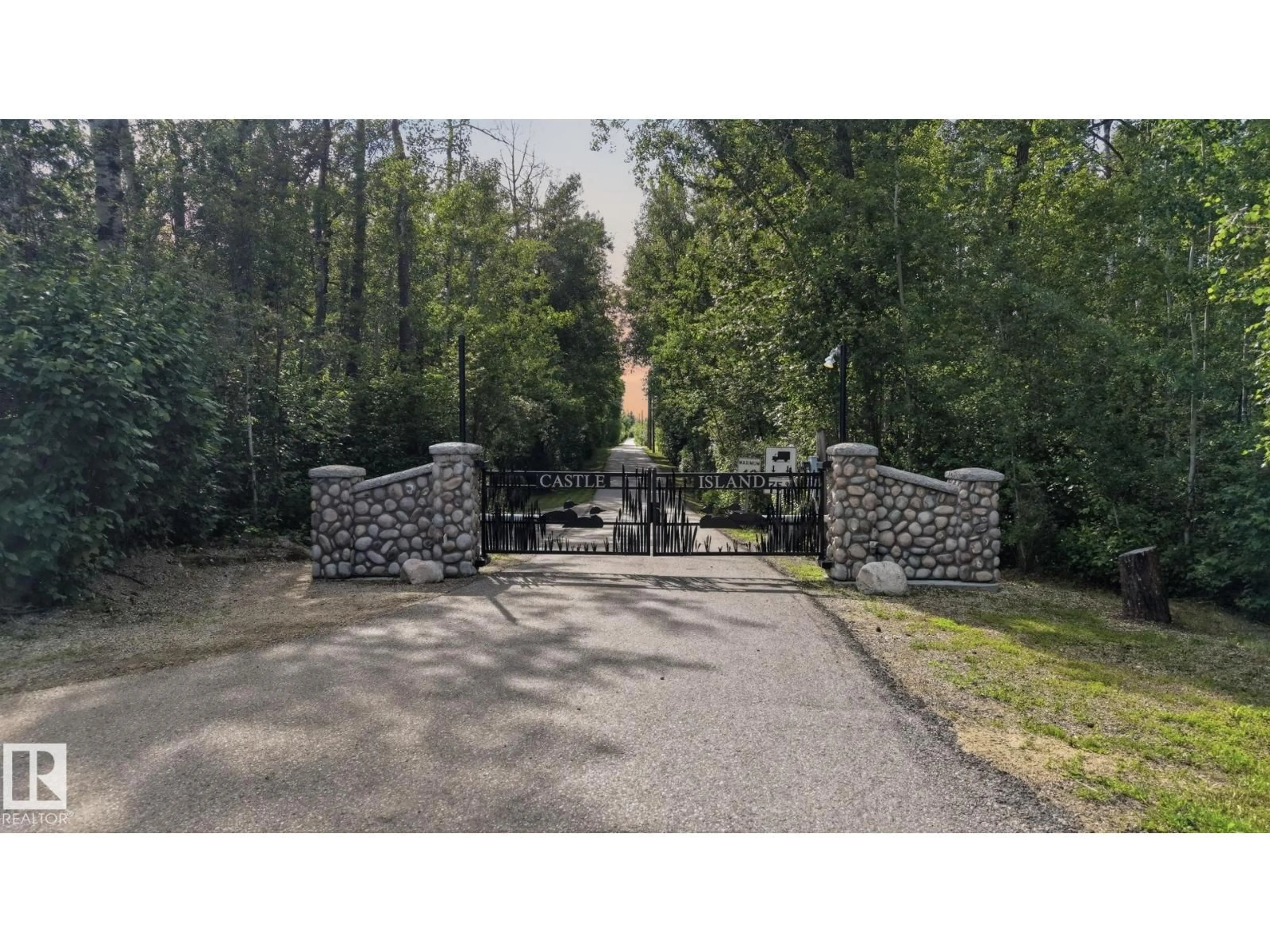 A pic from outside/outdoor area/front of a property/back of a property/a pic from drone, forest/trees view for 9 MARTIN RD, Rural Lac Ste. Anne County Alberta T0E1A0
