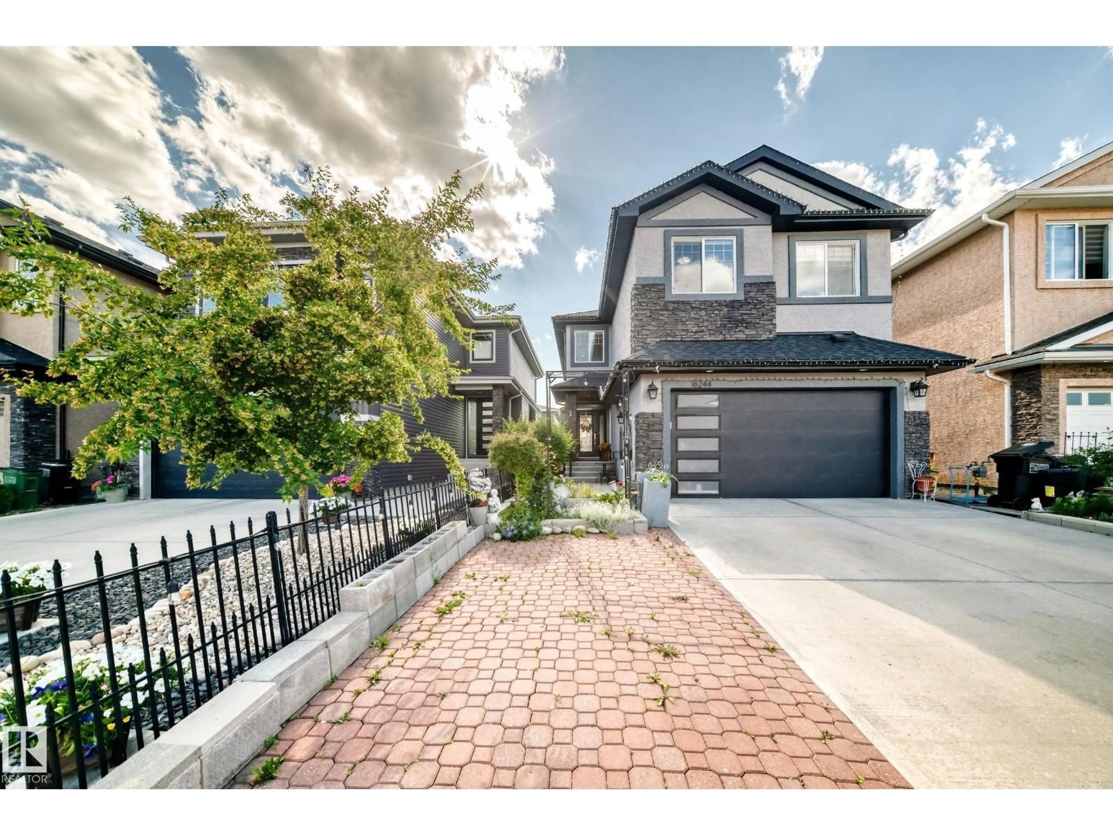 Home with brick exterior material, street for NW - 16244 138 ST, Edmonton Alberta T6V0J8