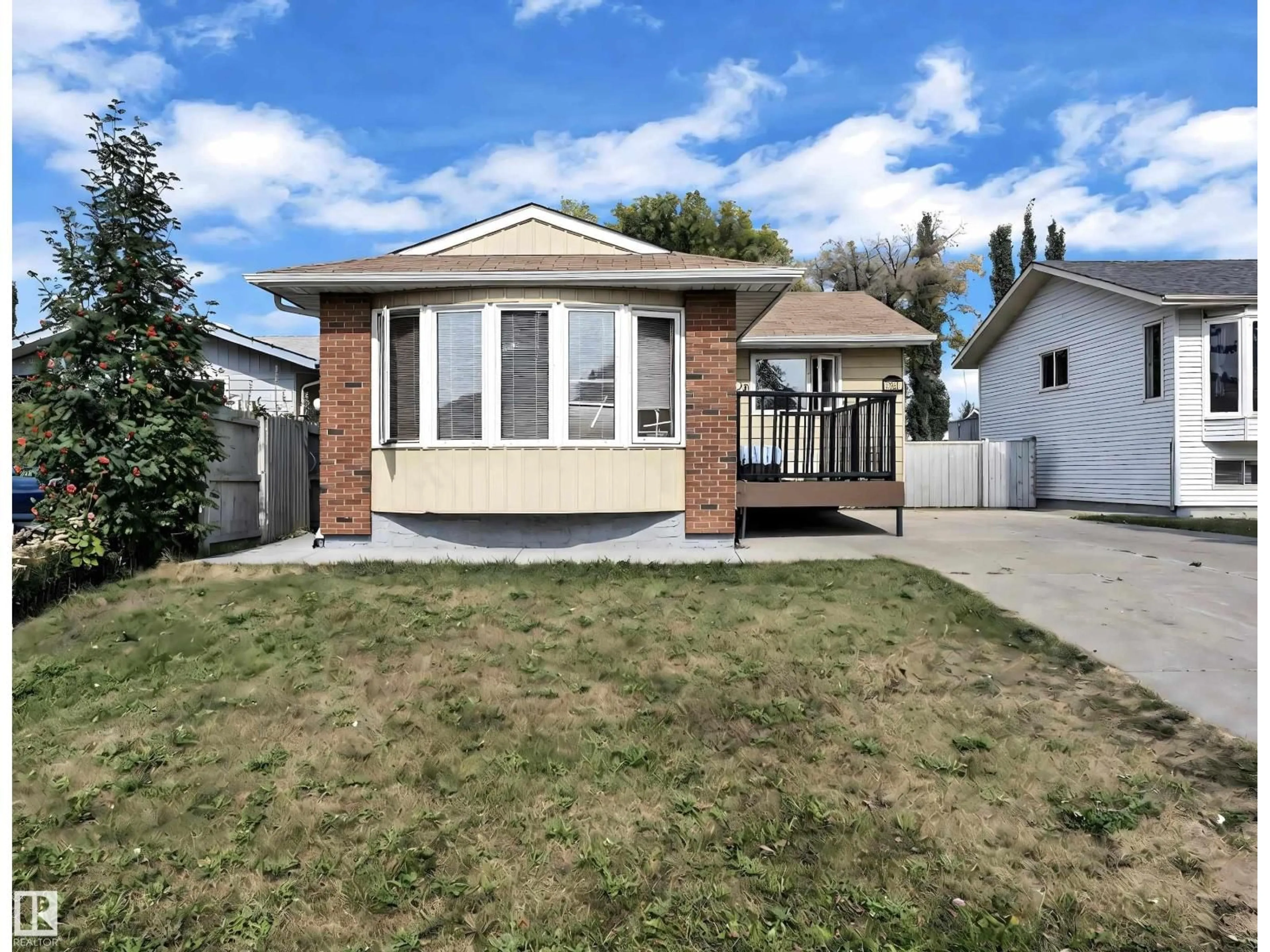 Home with vinyl exterior material, street for 3520 19 AV, Edmonton Alberta T6L2Z9