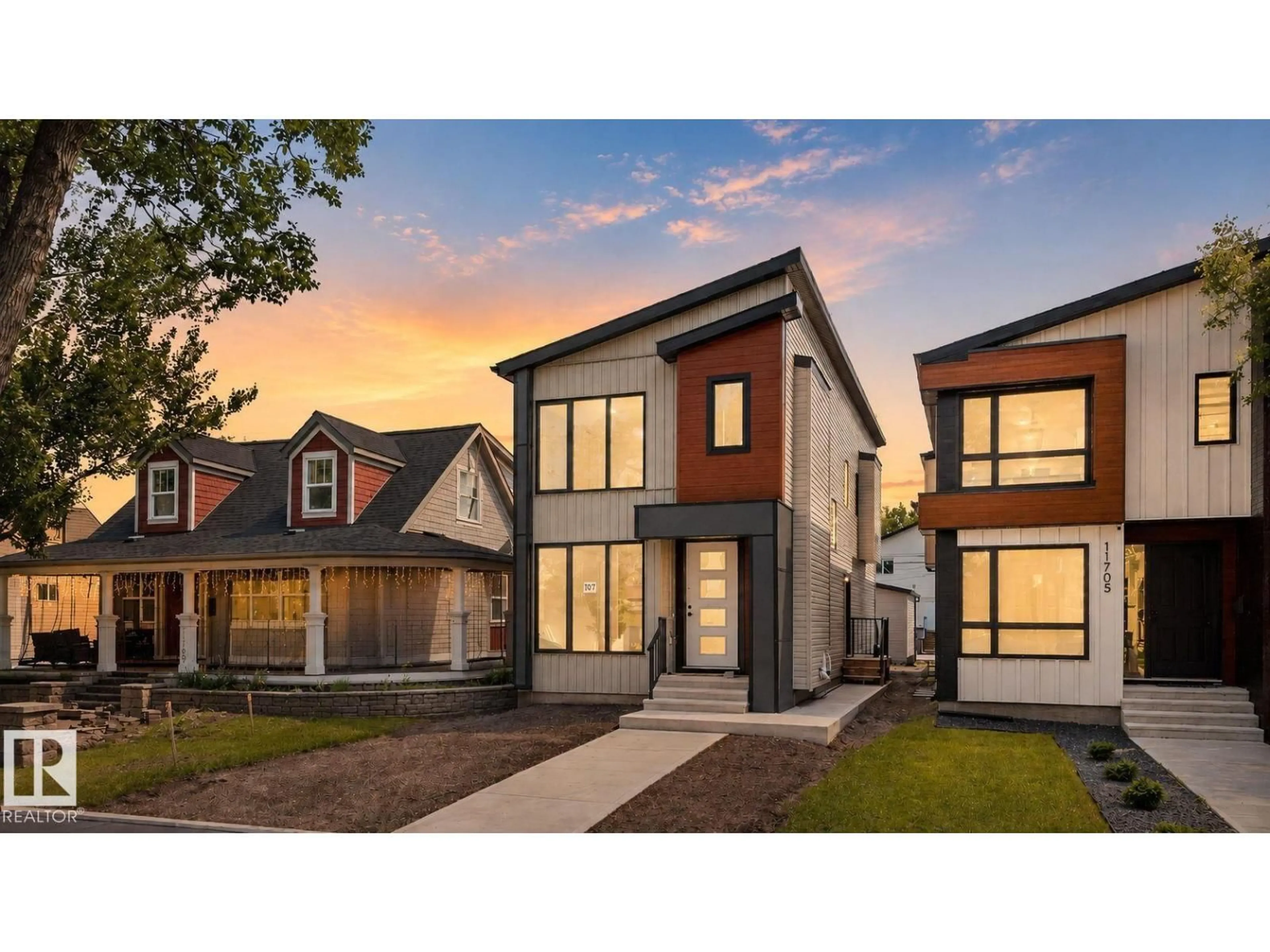 Home with brick exterior material, street for NW - 11707 123 ST, Edmonton Alberta T5M0G8