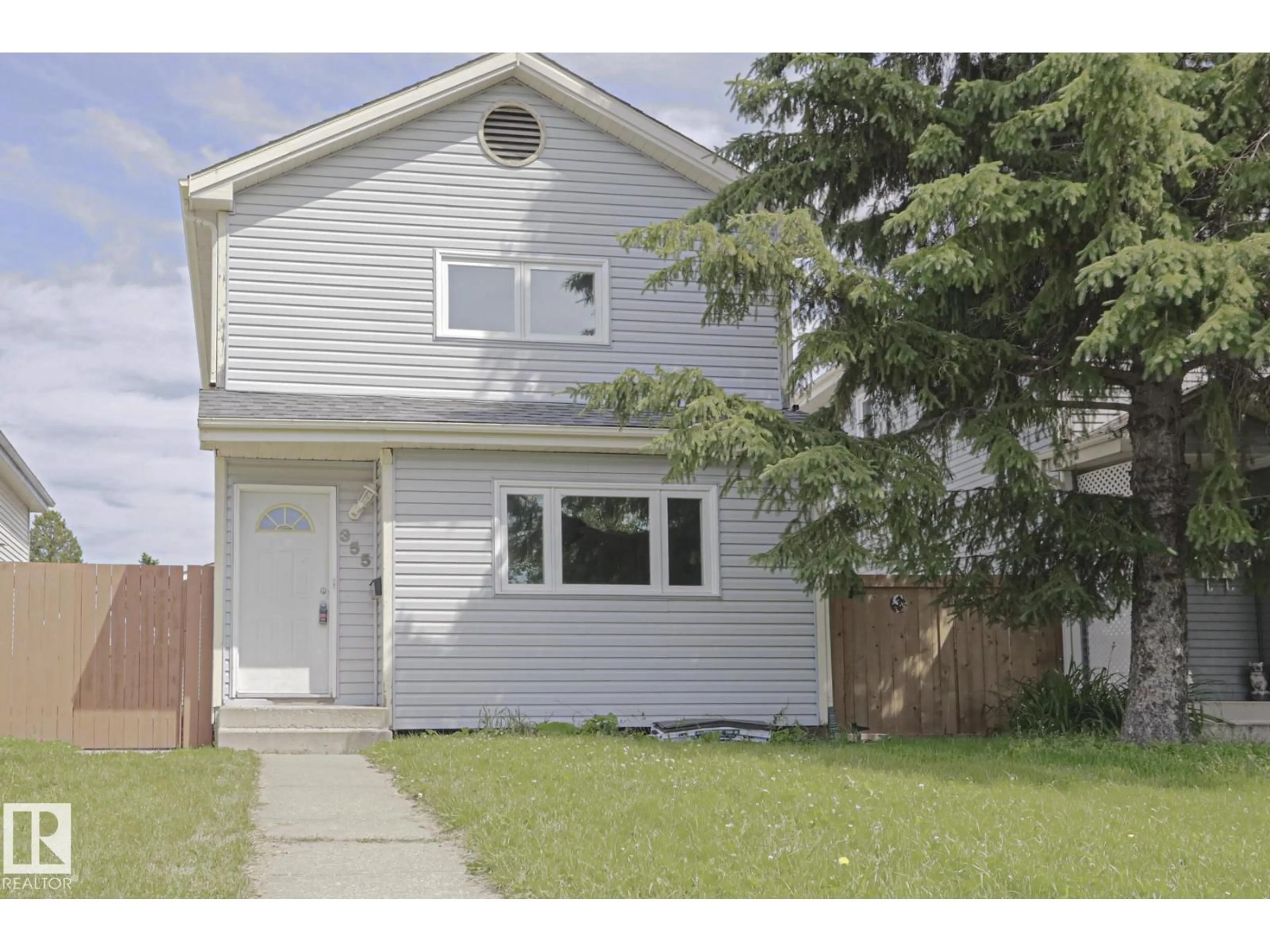 Home with vinyl exterior material, street for 355 KIRKPATRICK CR, Edmonton Alberta T6L5C9
