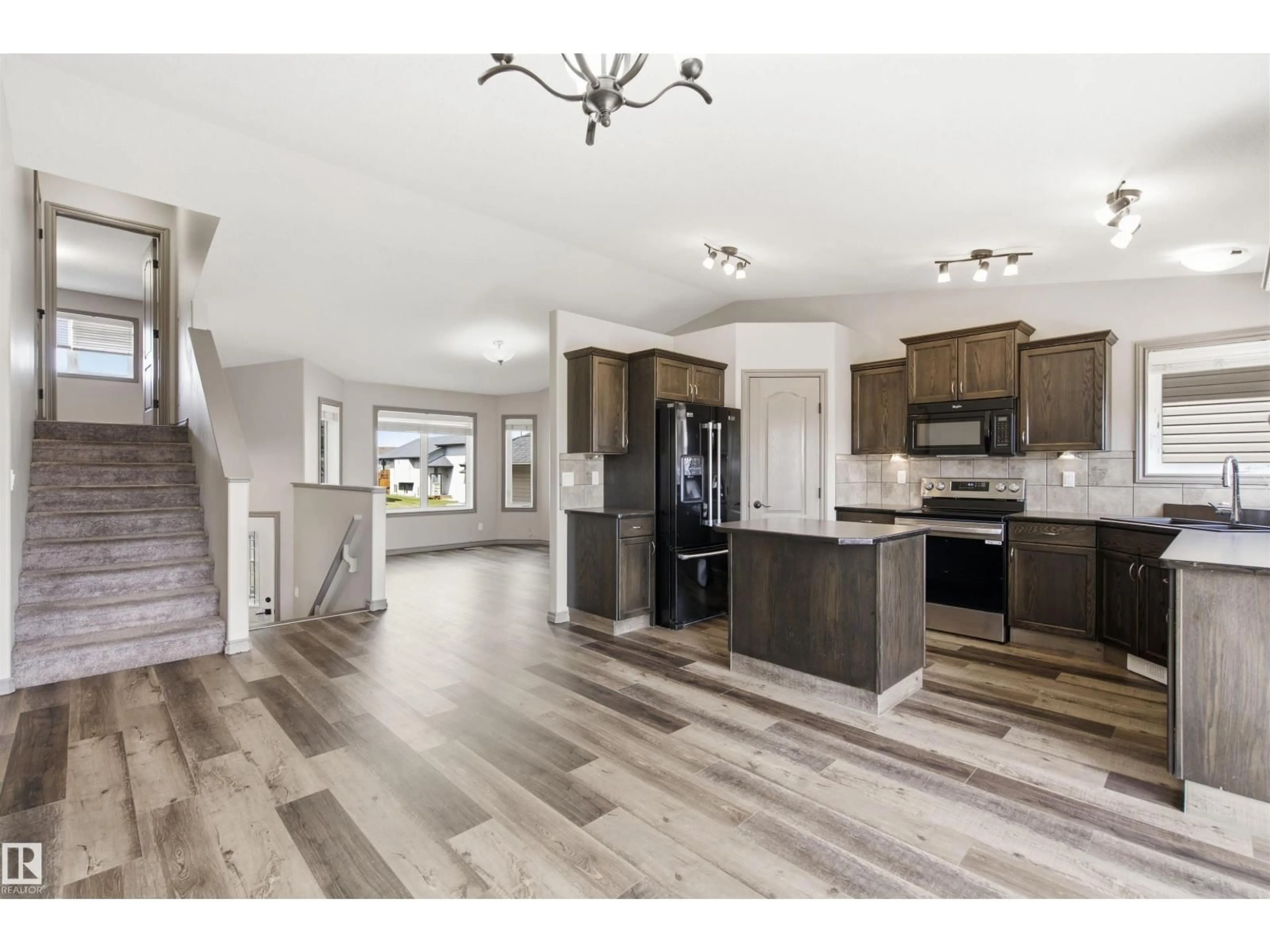 Open concept kitchen, unknown for 3814 45 AV, Bonnyville Town Alberta T9N0A8