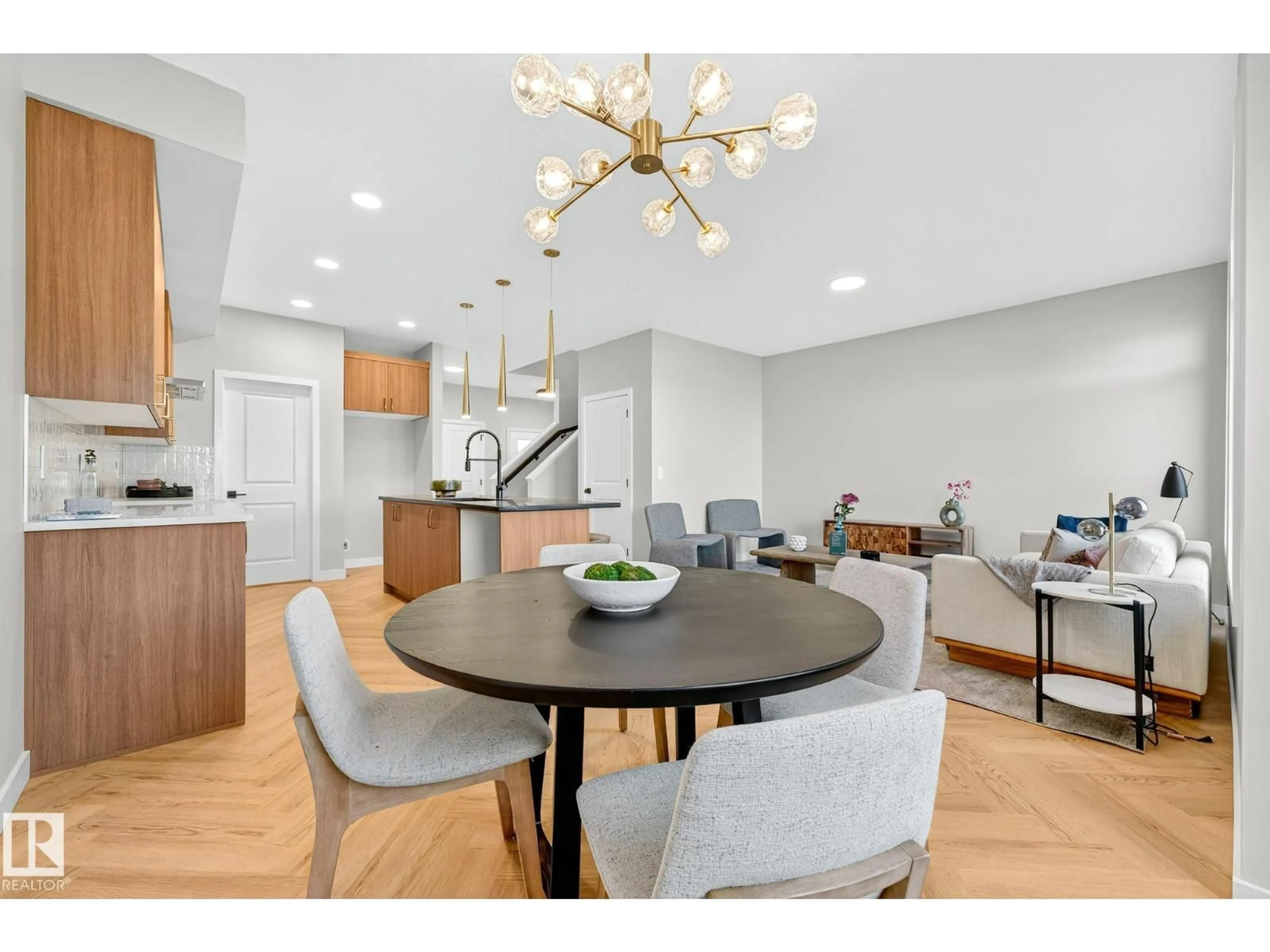 Open concept kitchen, unknown for 4011 207 ST, Edmonton Alberta T6M3G1