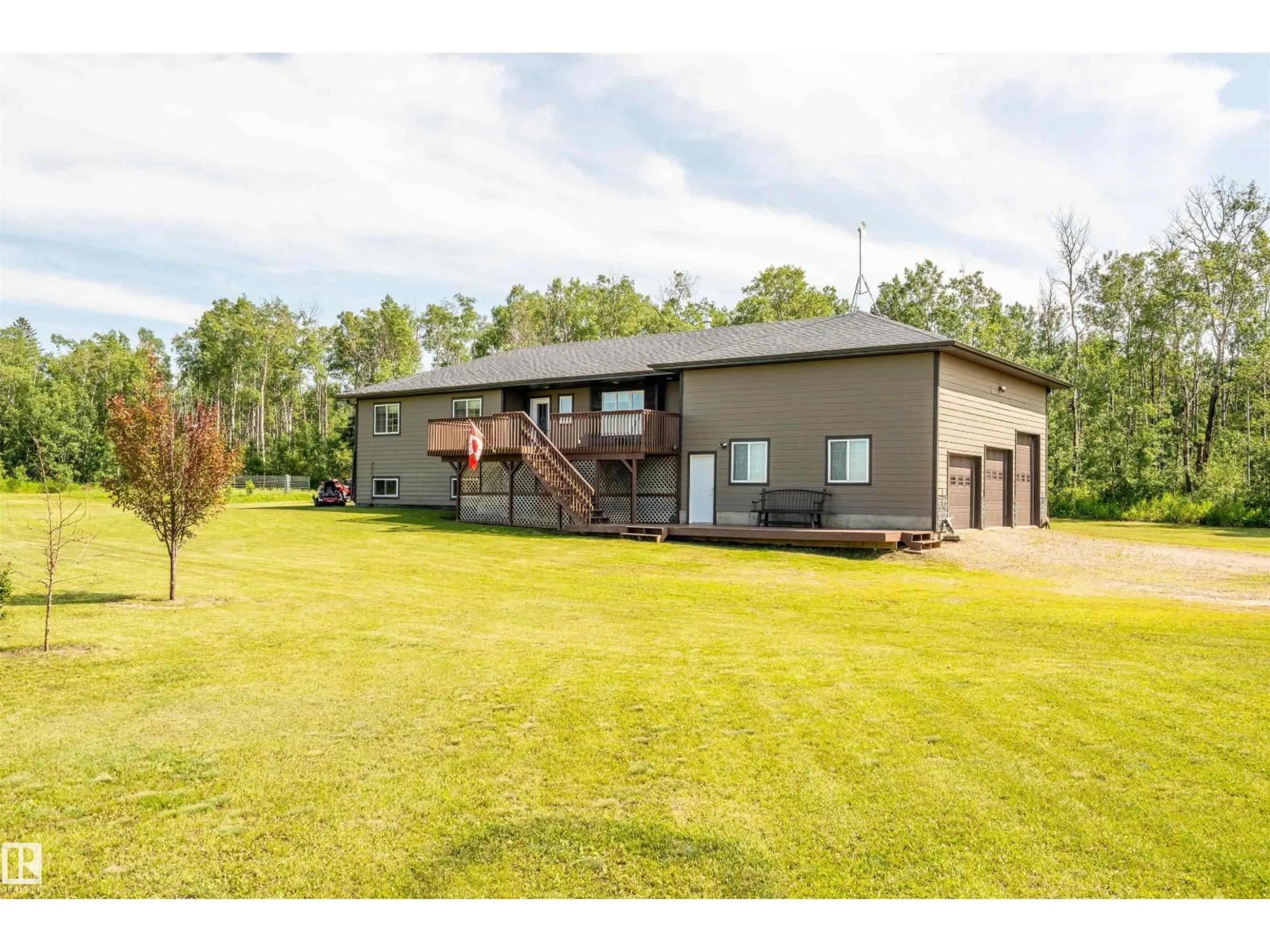 A pic from outside/outdoor area/front of a property/back of a property/a pic from drone, unknown for 62217 RGE RD 470, Rural Bonnyville M.D. Alberta T9N2J6