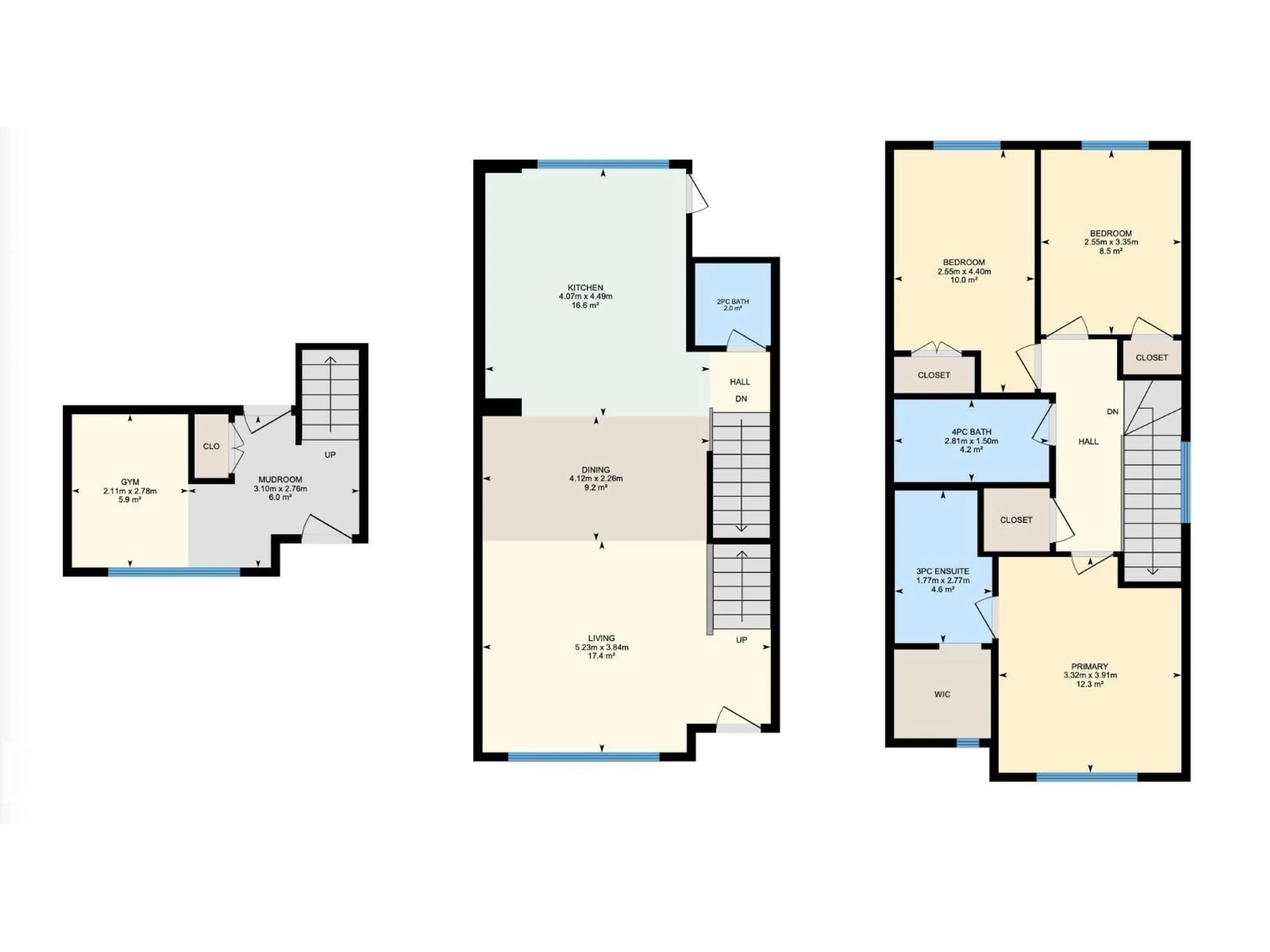Floor plan for 516 37 ST, Edmonton Alberta T6X3B2
