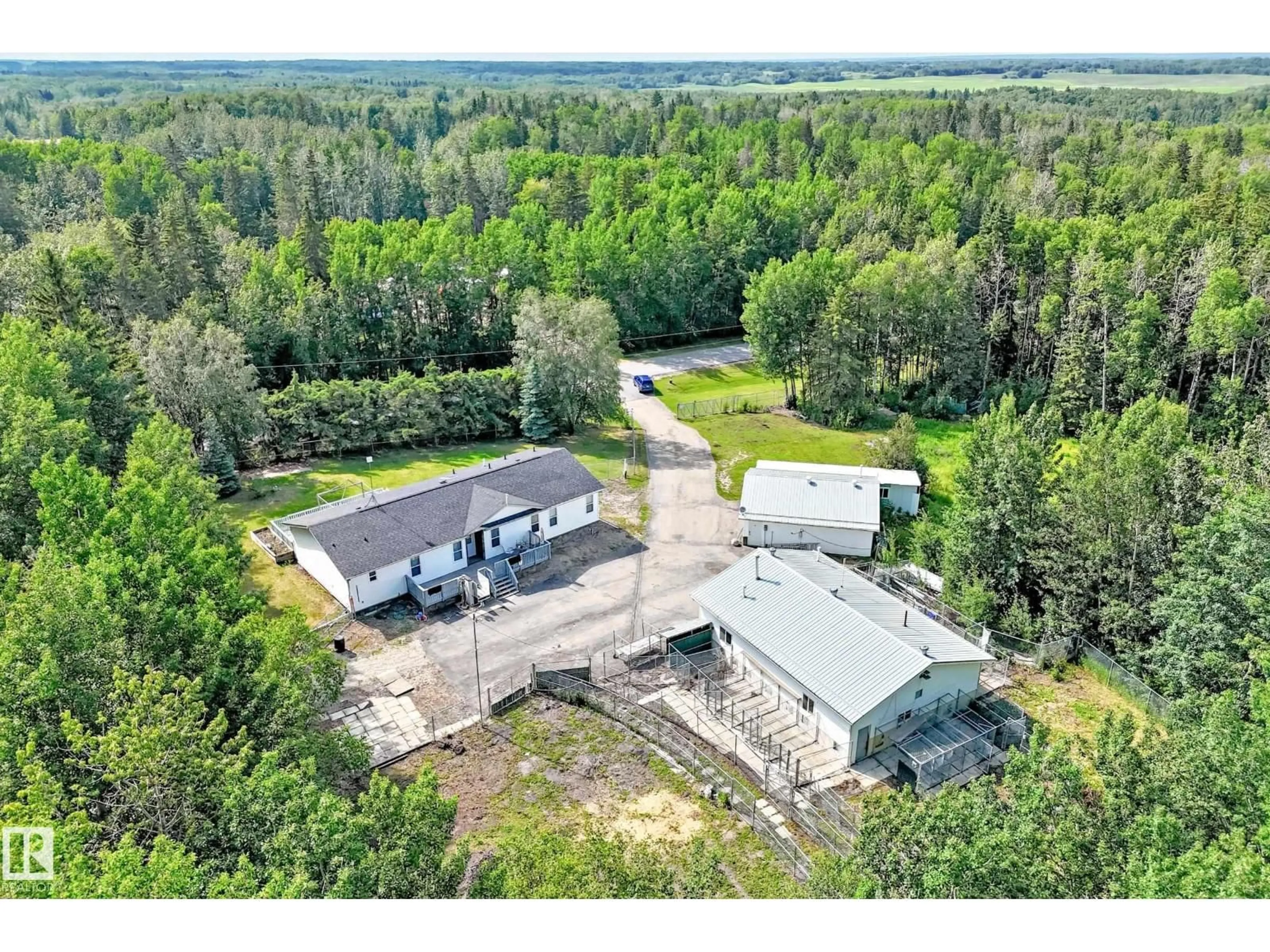 A pic from outside/outdoor area/front of a property/back of a property/a pic from drone, unknown for #3 - 2320 TWP ROAD 540, Rural Lac Ste. Anne County Alberta T0E1V0
