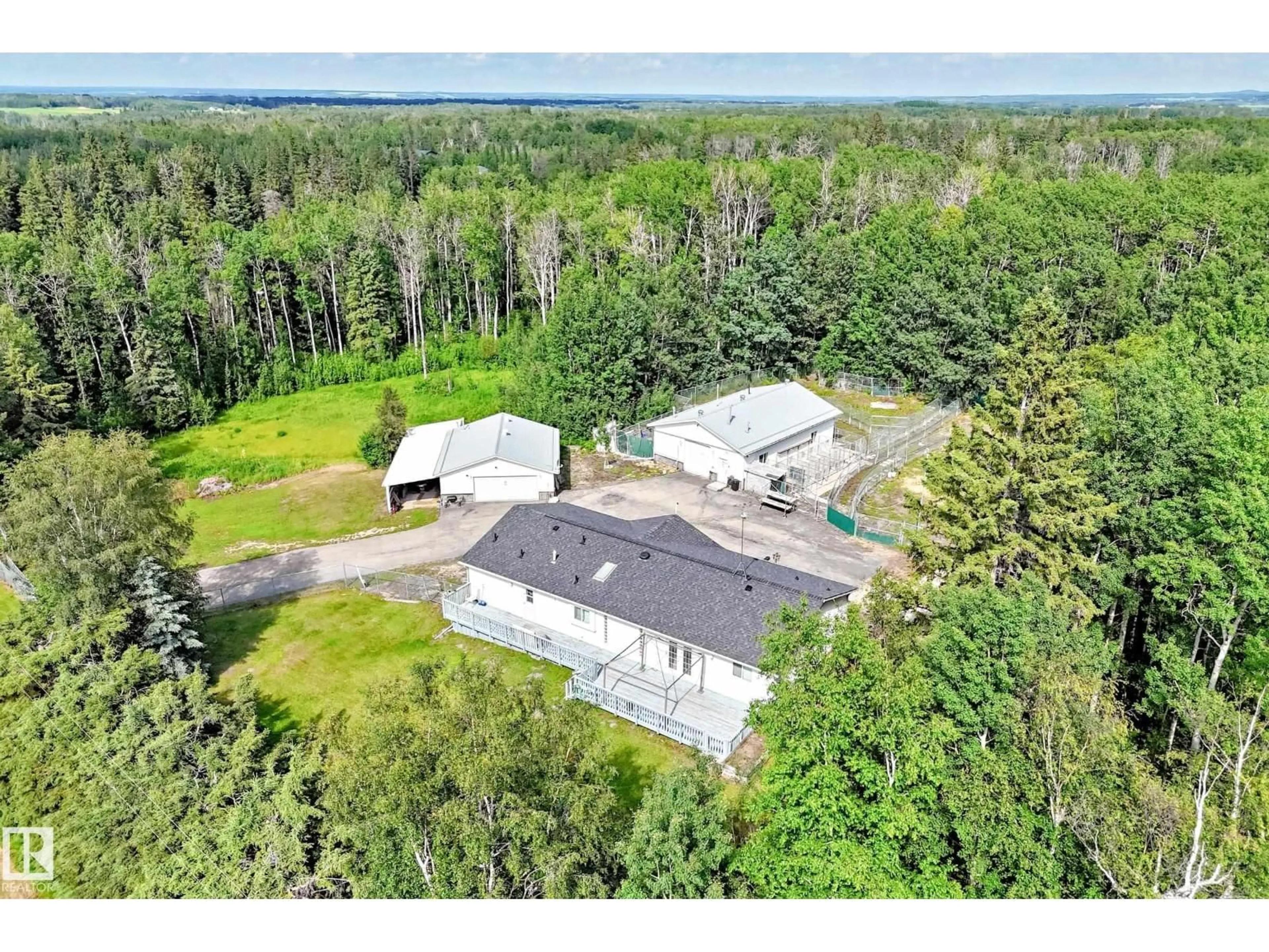 A pic from outside/outdoor area/front of a property/back of a property/a pic from drone, unknown for #3 - 2320 TWP ROAD 540, Rural Lac Ste. Anne County Alberta T0E1V0
