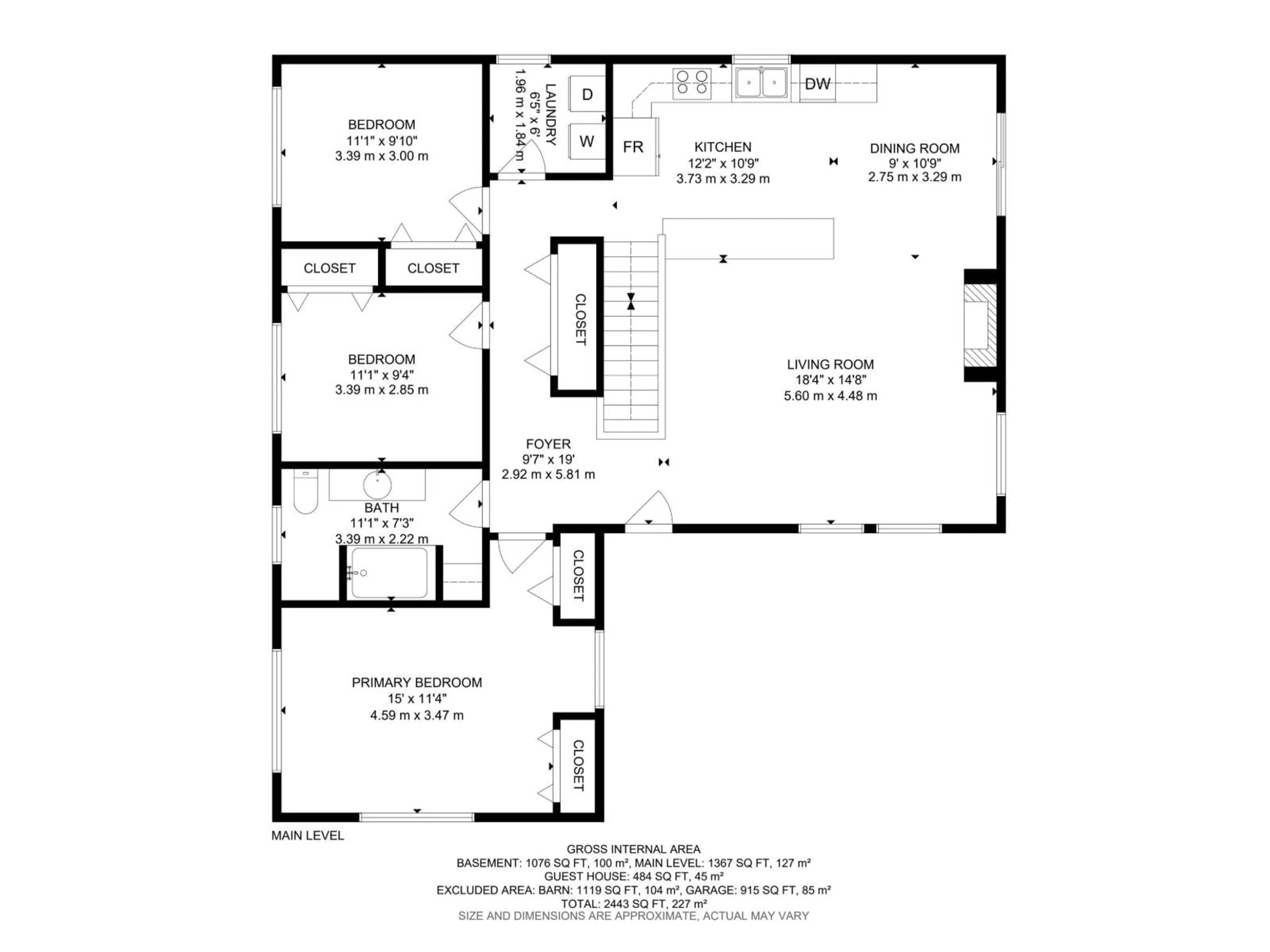 Floor plan for 52024 RGE ROAD 271, Rural Parkland County Alberta T7X3N1