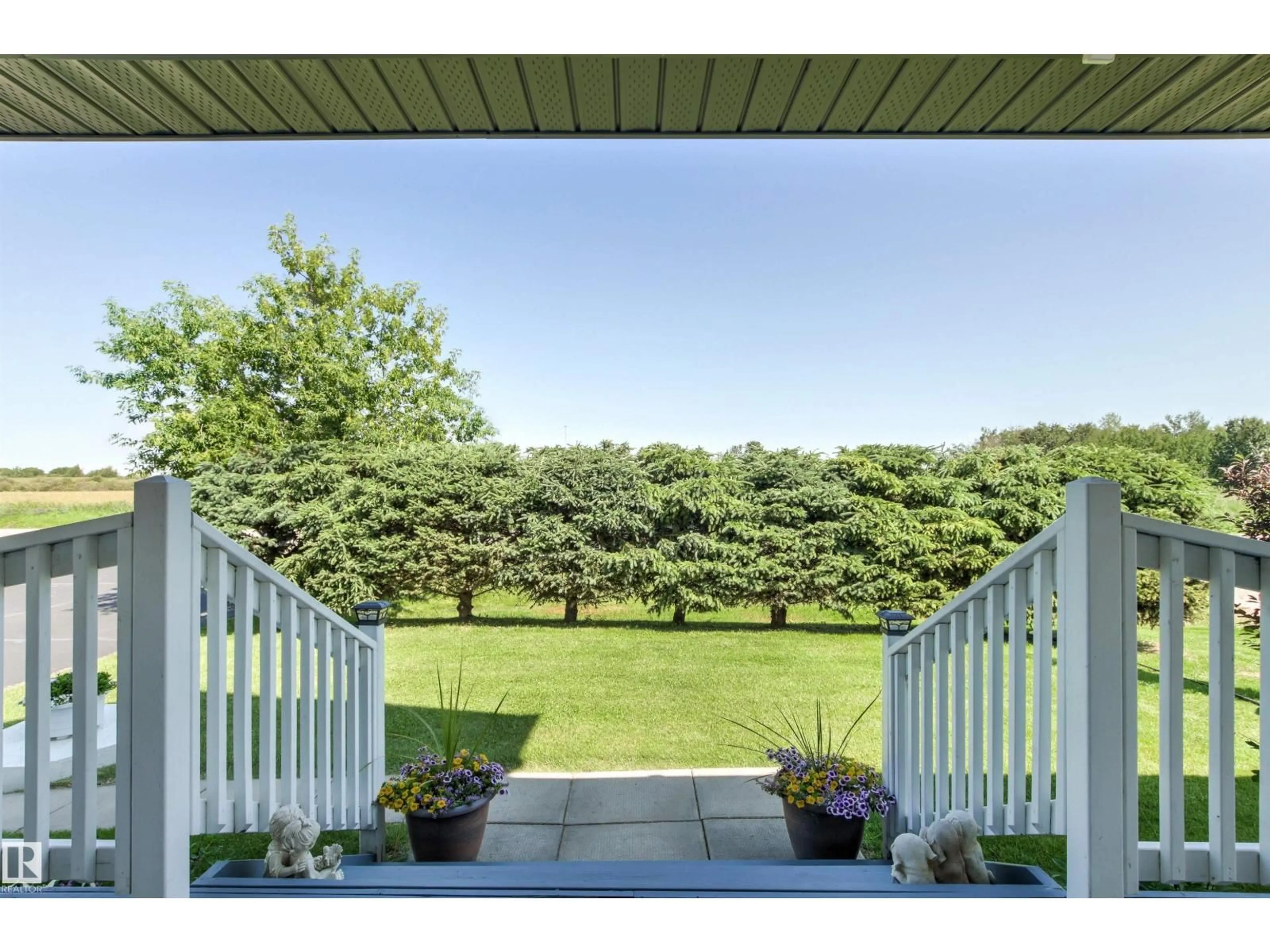 Patio, forest/trees view for 376 PAQUIN ST, Cardiff Alberta T8R2G5