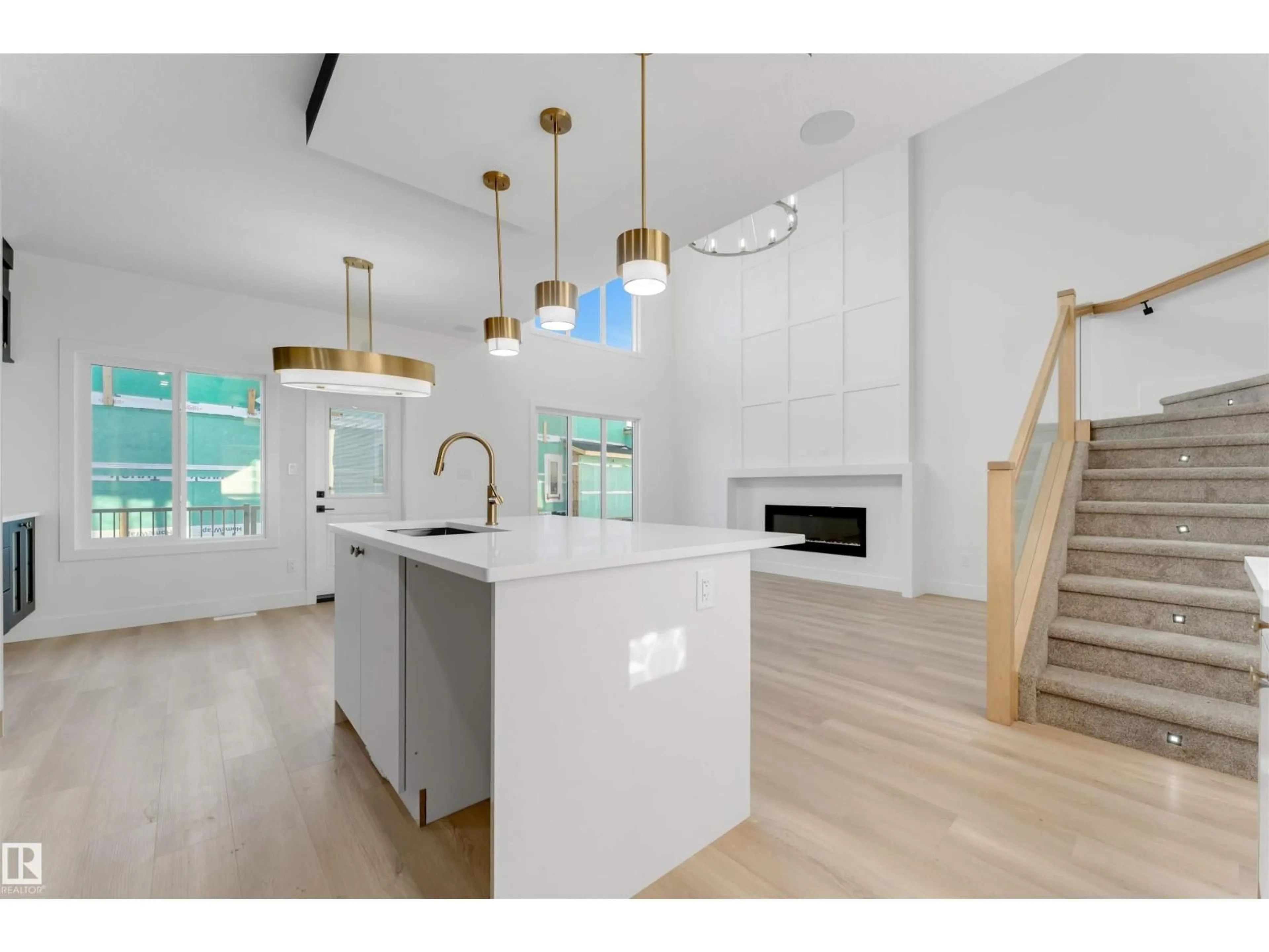 Open concept kitchen, unknown for NE - 1739 60 AV, Rural Leduc County Alberta T4X3C8