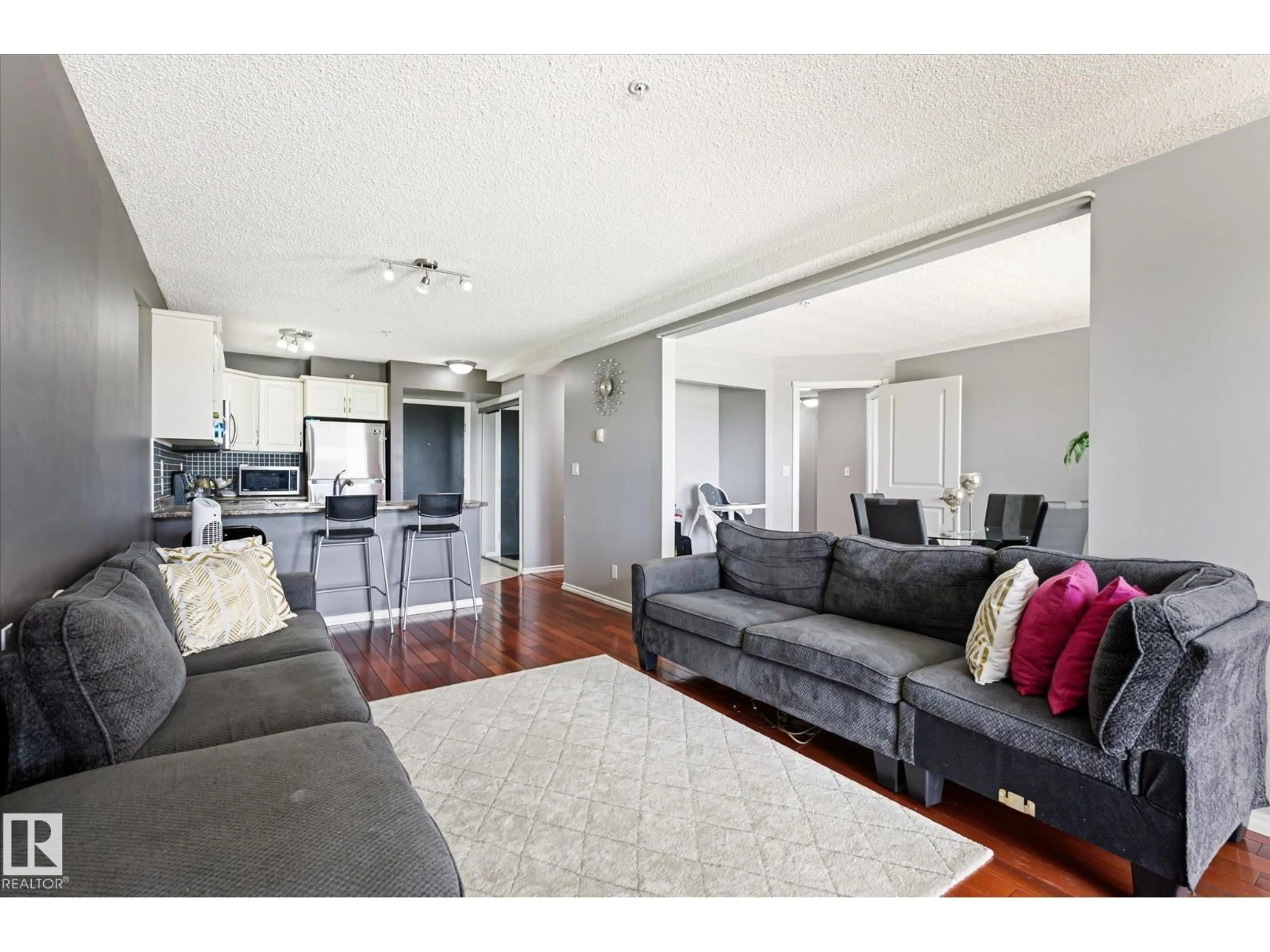 Living room with furniture, unknown for 17404 - 418 64 AV, Edmonton Alberta T5T6X4