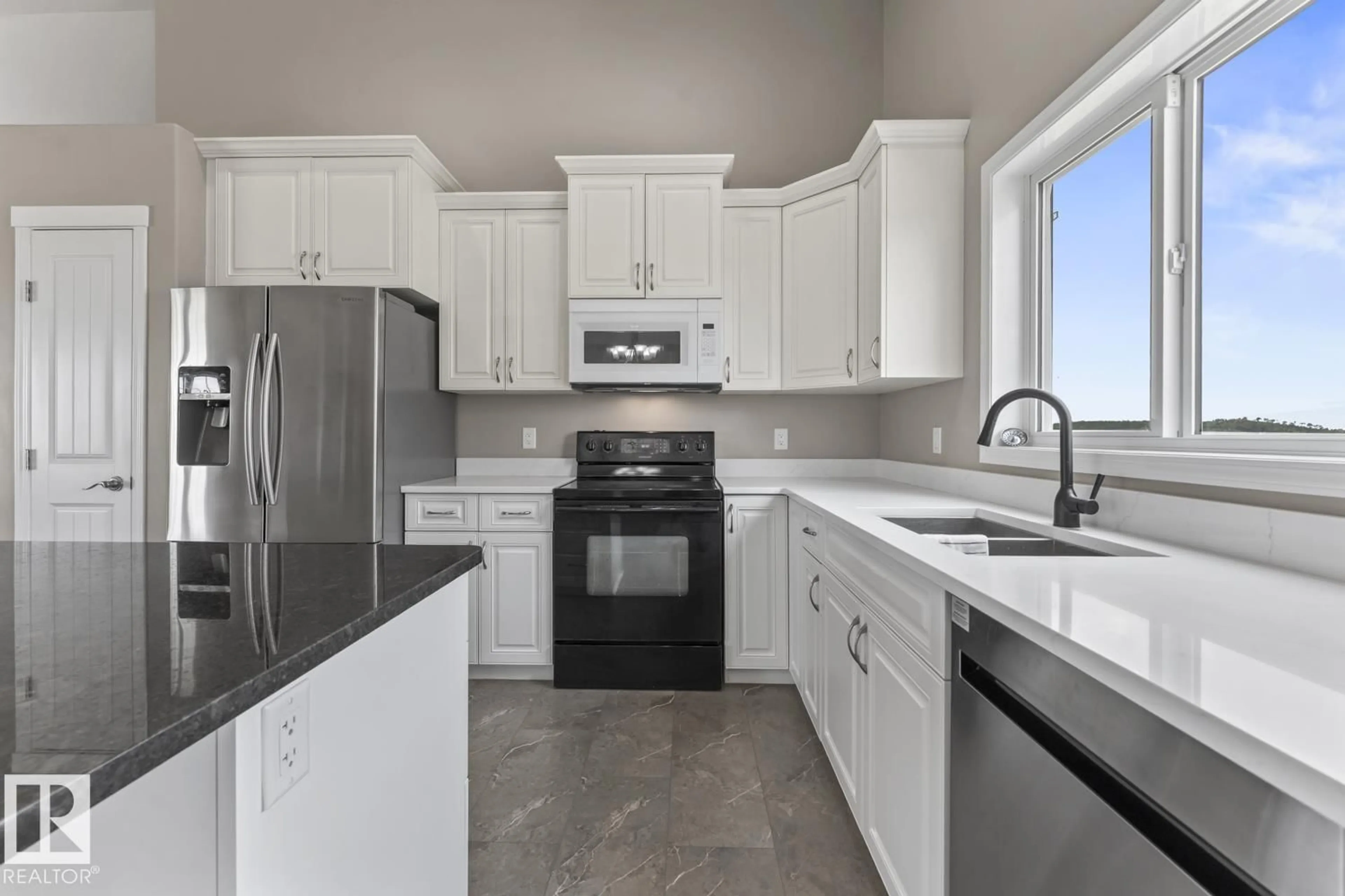 Open concept kitchen, ceramic/tile floor for 2908 WAYNE WY, Cold Lake Alberta T9M1P8