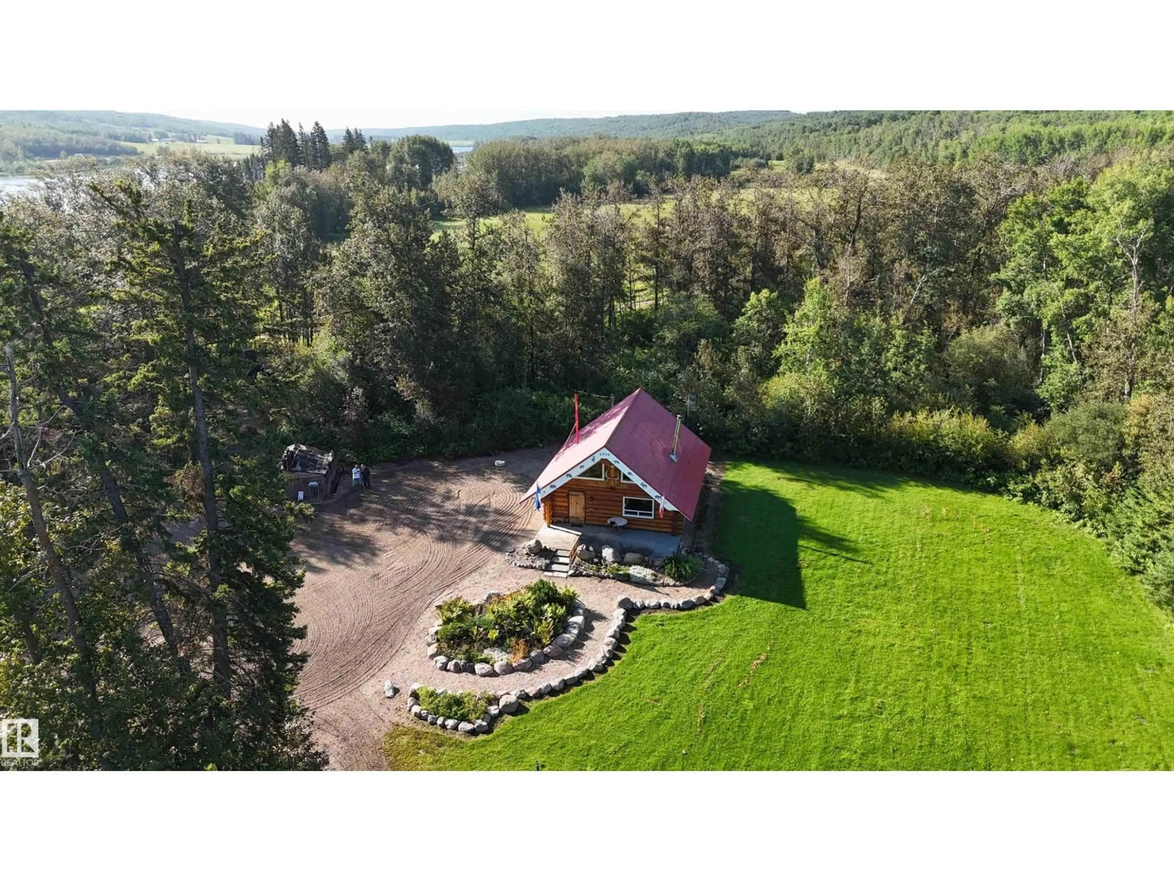 A pic from outside/outdoor area/front of a property/back of a property/a pic from drone, unknown for A - 58227 RANGE RD 70, Rural St. Paul County Alberta T0A0G1