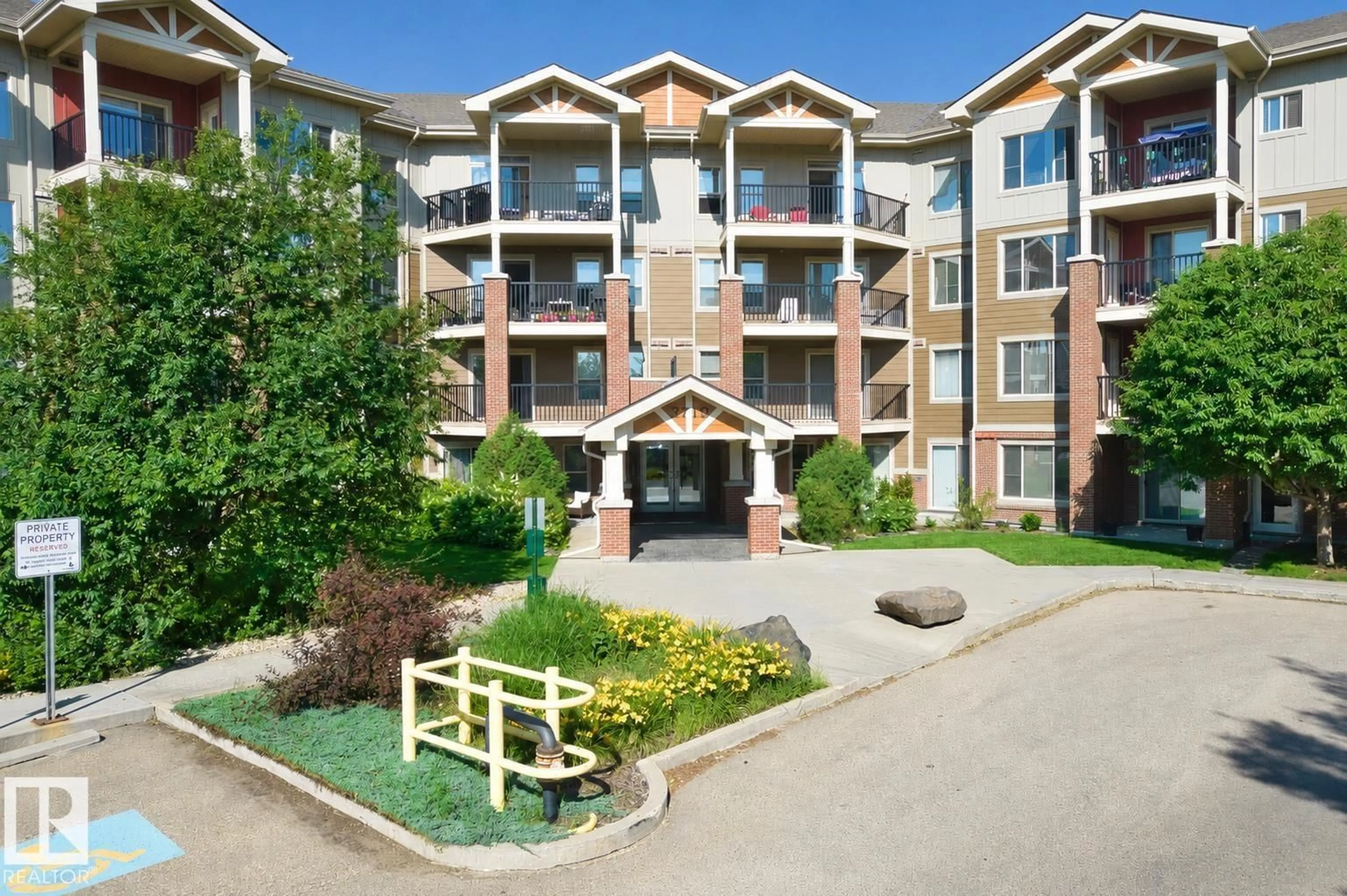Patio, building for #317 - 3719 WHITELAW LN, Edmonton Alberta T6W2C3