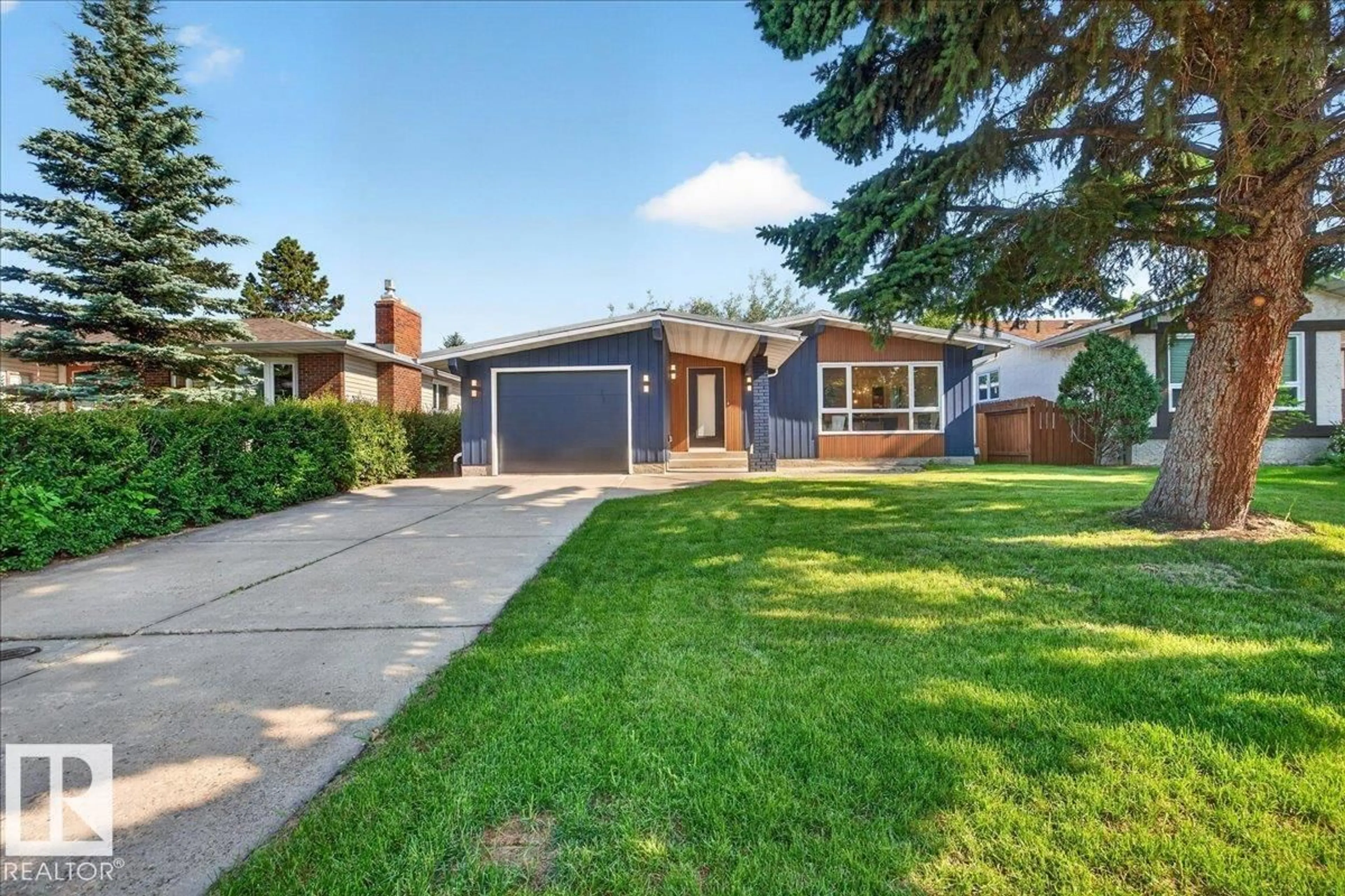 Home with brick exterior material, street for NW - 11604 35 AV, Edmonton Alberta T6J2X2