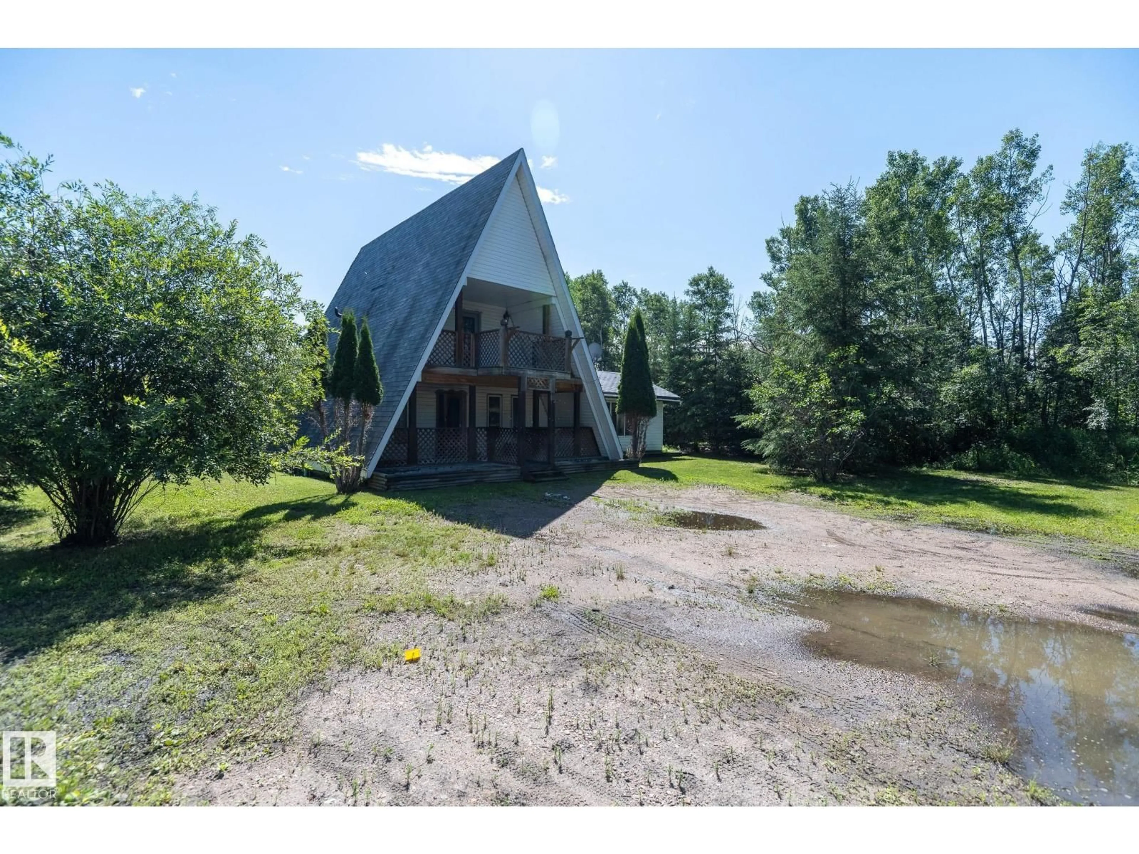 A pic from outside/outdoor area/front of a property/back of a property/a pic from drone, unknown for 61209 - 205 RGE RD 465, Rural Bonnyville M.D. Alberta T9N0H3