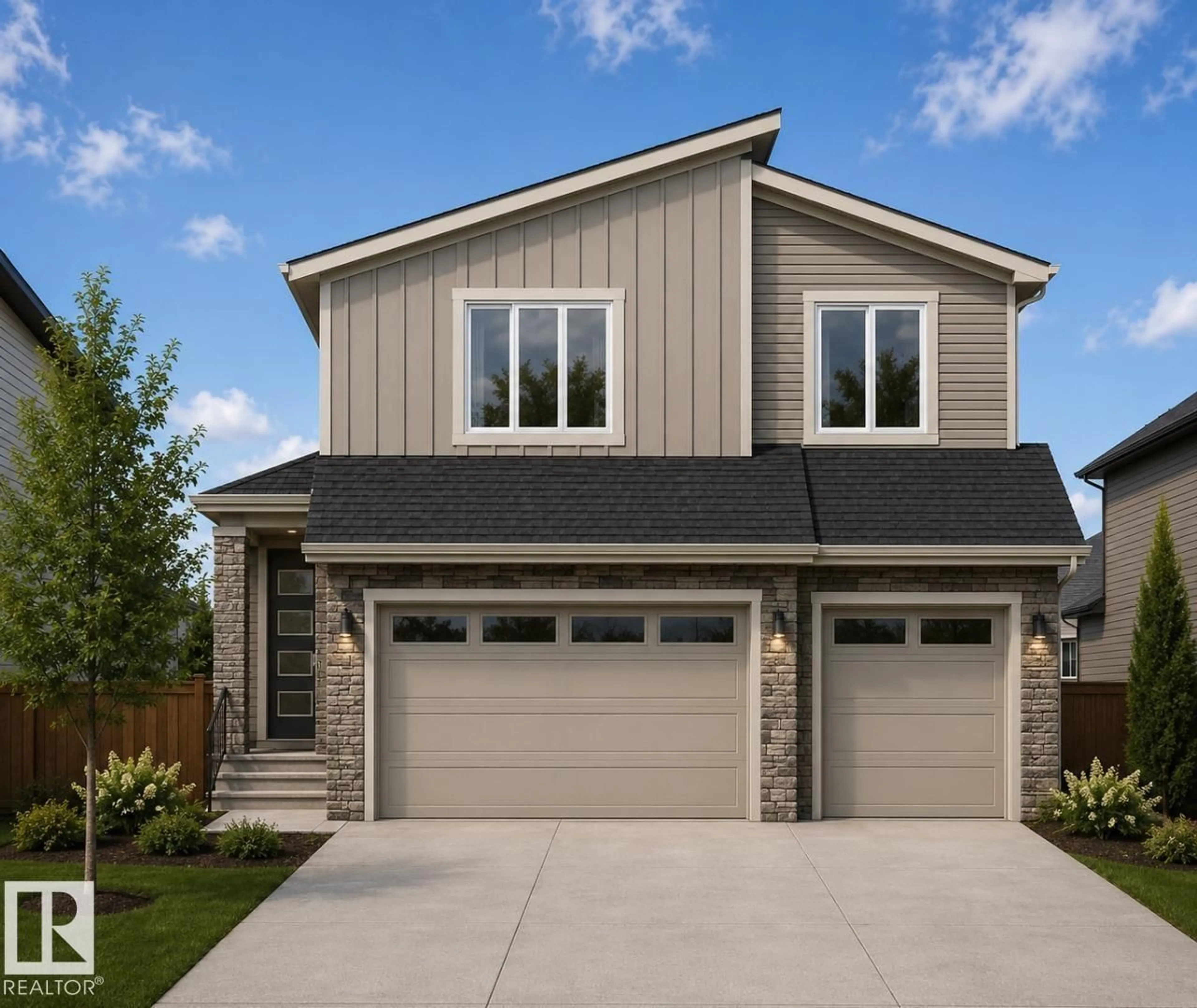 Home with vinyl exterior material, street for 6236 29 AV, Edmonton Alberta T6X3J2