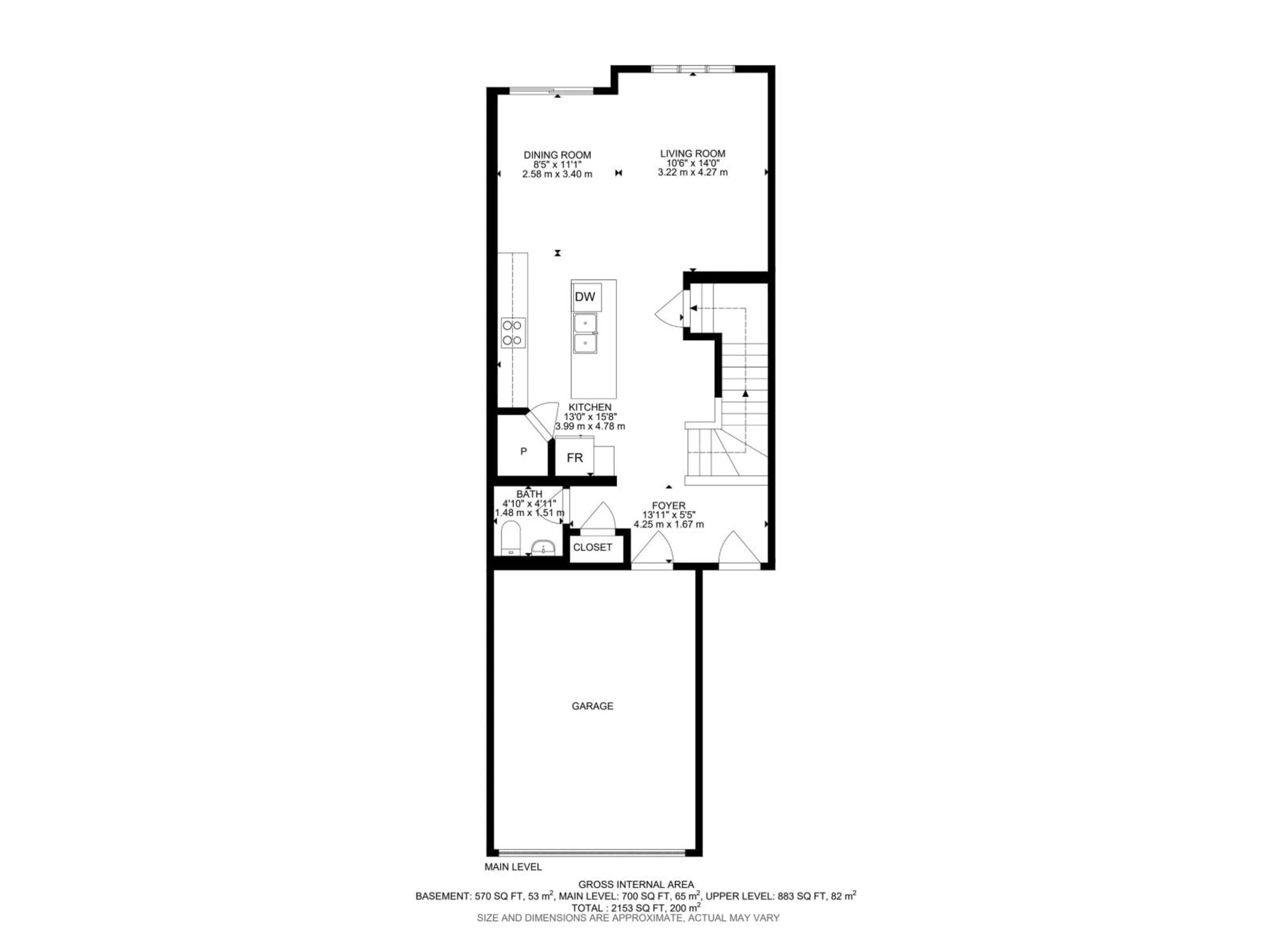 Floor plan for 1926 KROETSCH CR, Edmonton Alberta T6W4J2