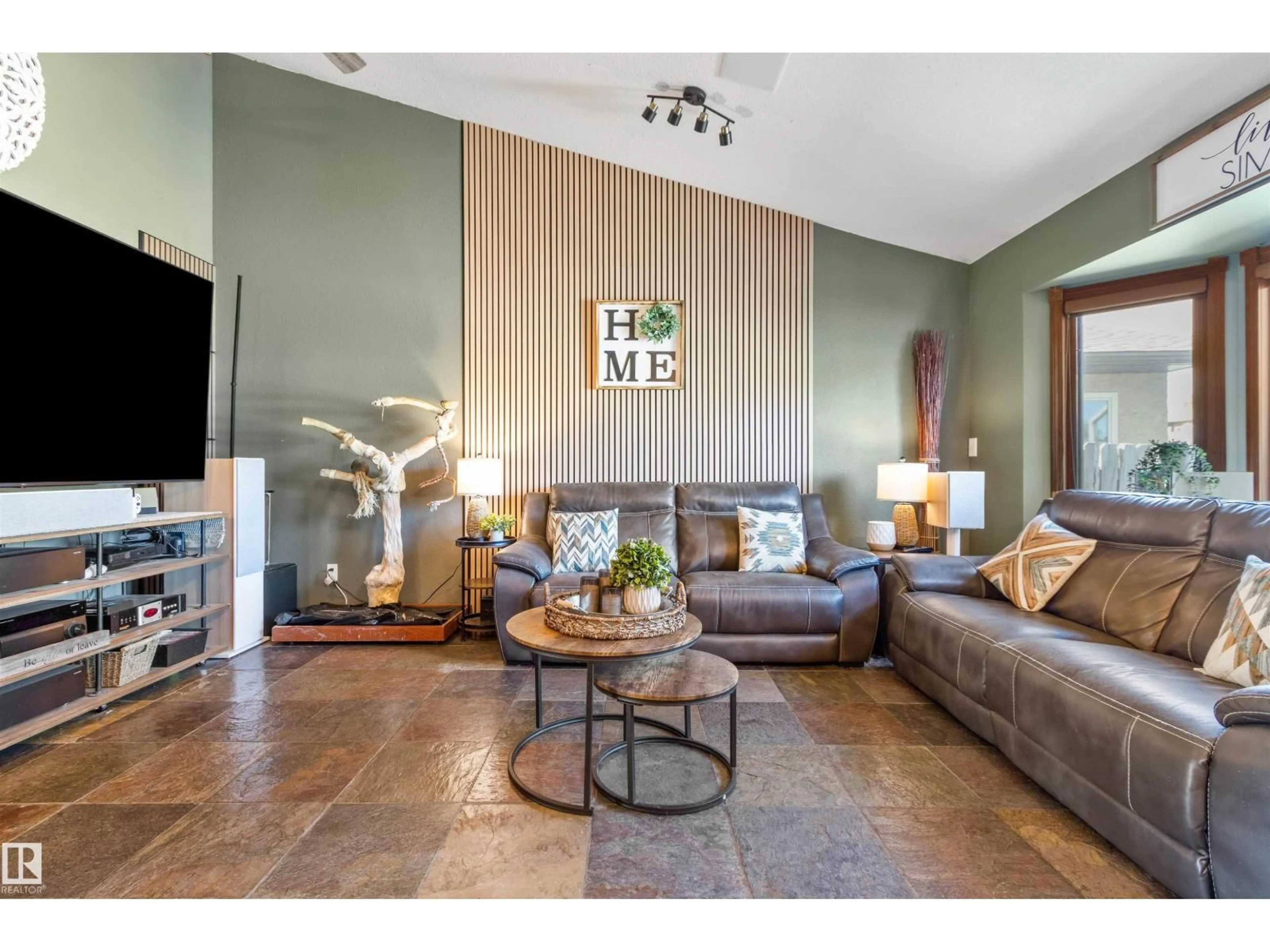Living room with furniture, unknown for 5519 42 ST, Drayton Valley Alberta T7A1A7