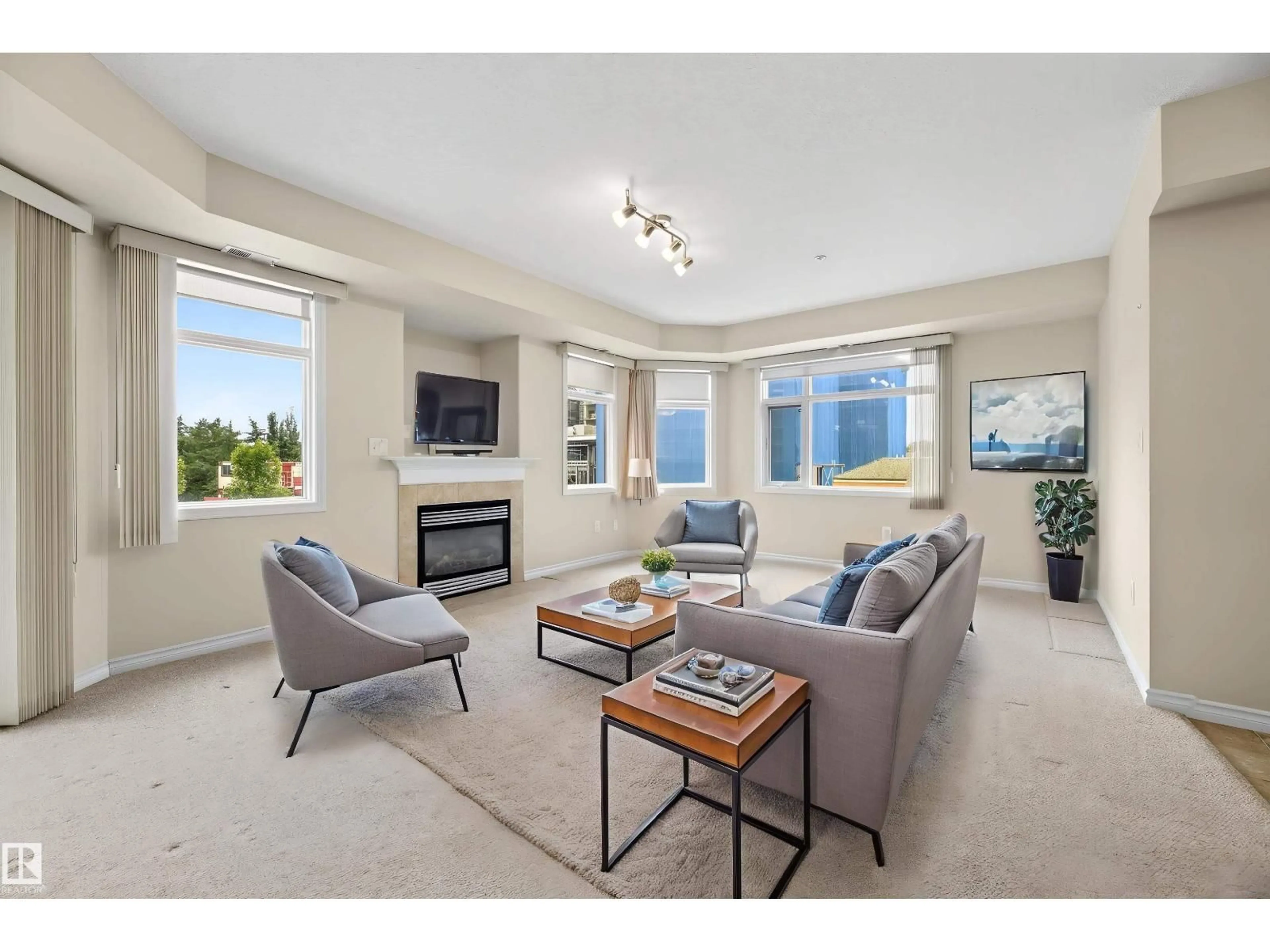 Living room with furniture, unknown for #209 - 121 FESTIVAL WY, Sherwood Park Alberta T8A3B4