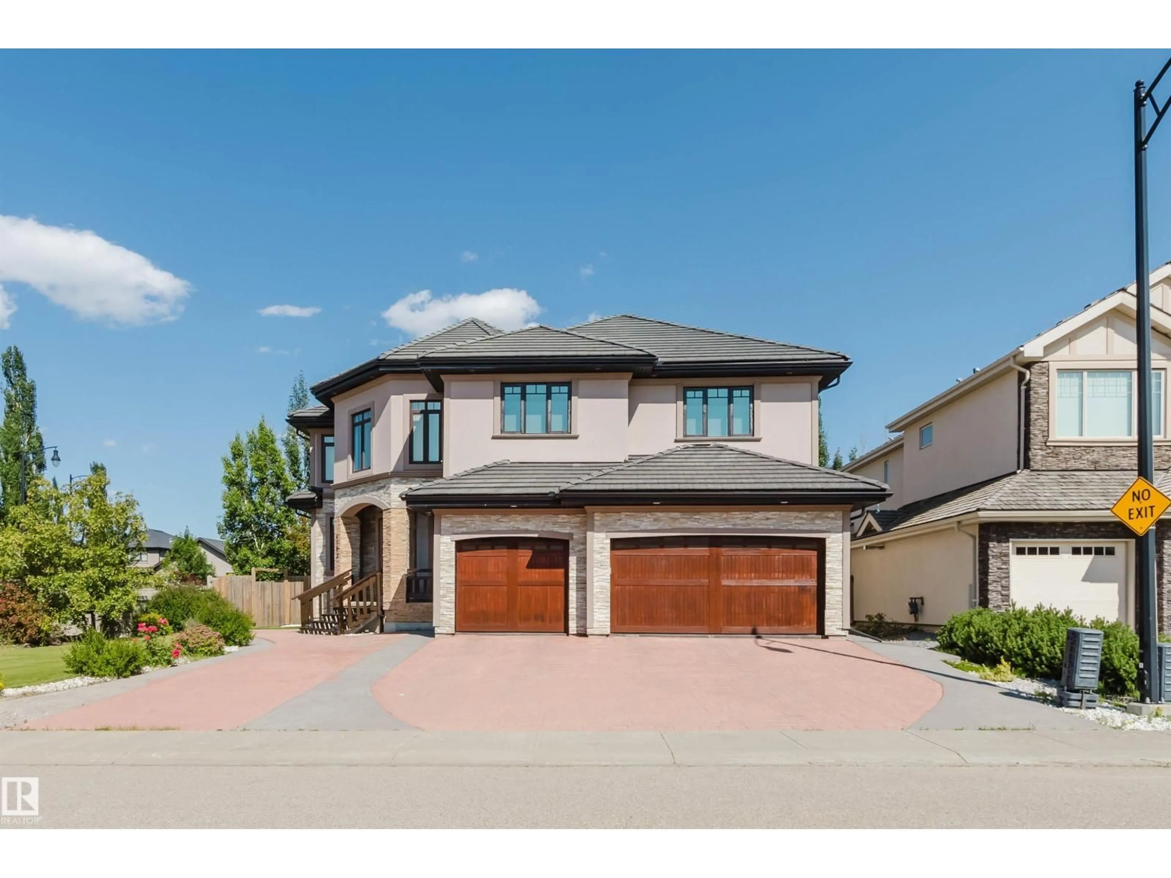 Home with brick exterior material, street for 4103 WESTCLIFF HEATH HE, Edmonton Alberta T6W0X9