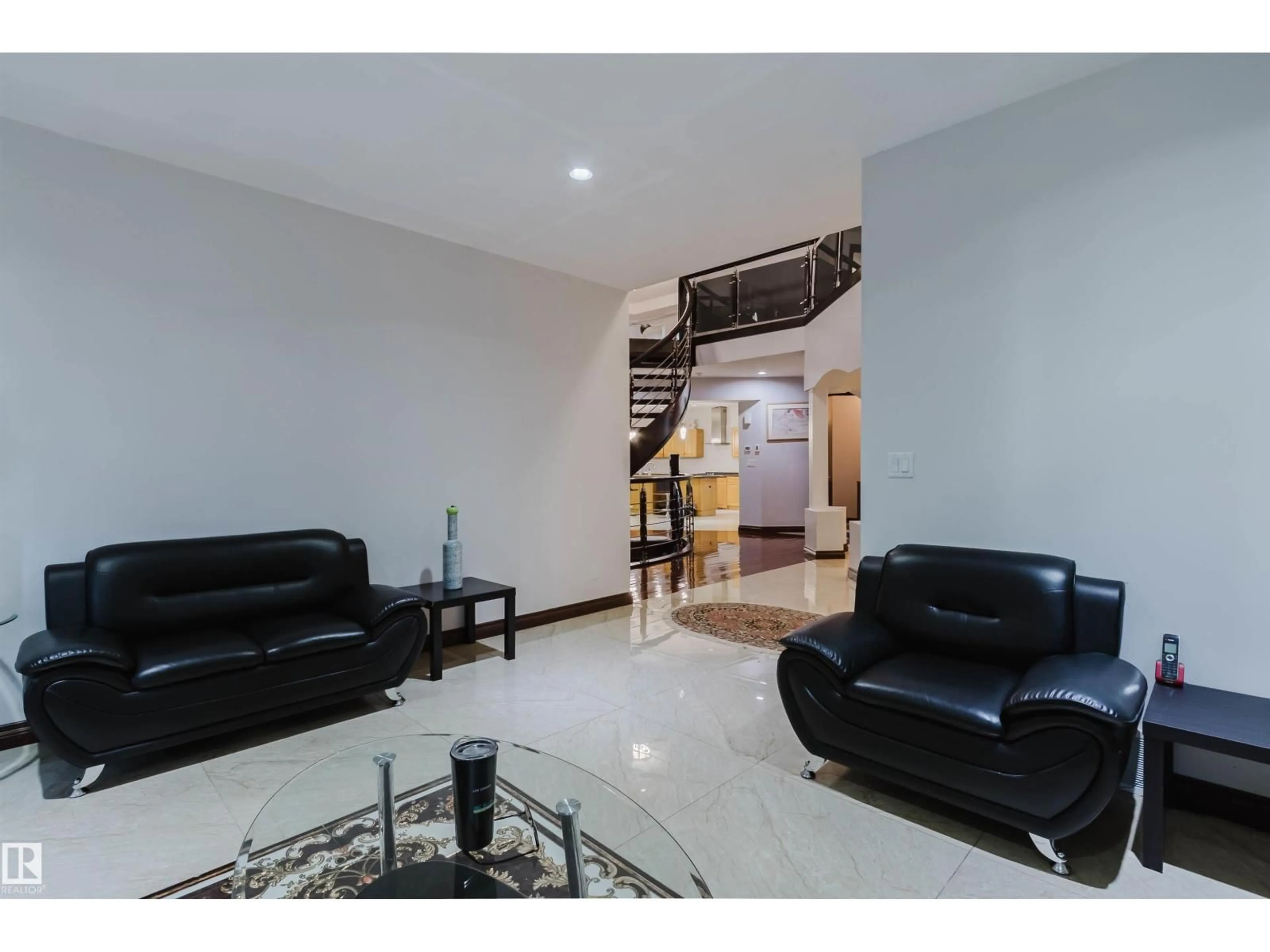 Living room with furniture, unknown for 4103 WESTCLIFF HEATH HE, Edmonton Alberta T6W0X9