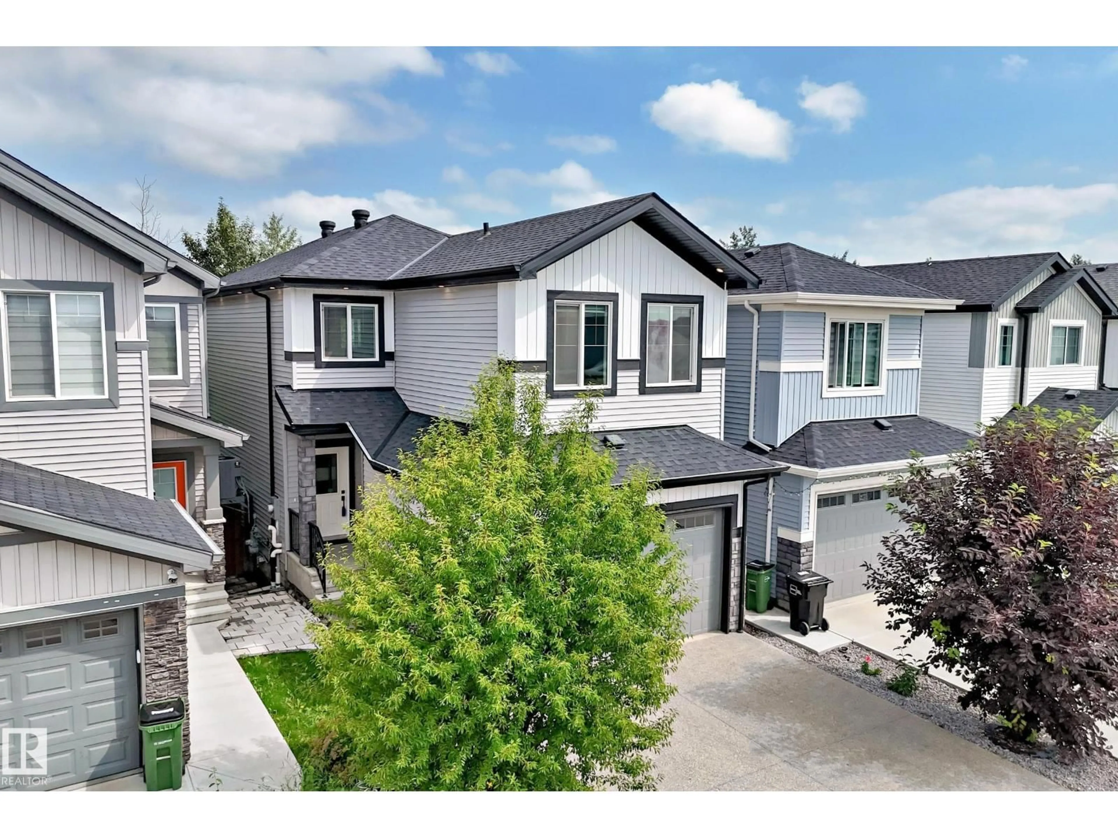A pic from outside/outdoor area/front of a property/back of a property/a pic from drone, street for 22270 99A AV, Edmonton Alberta T5T7L8