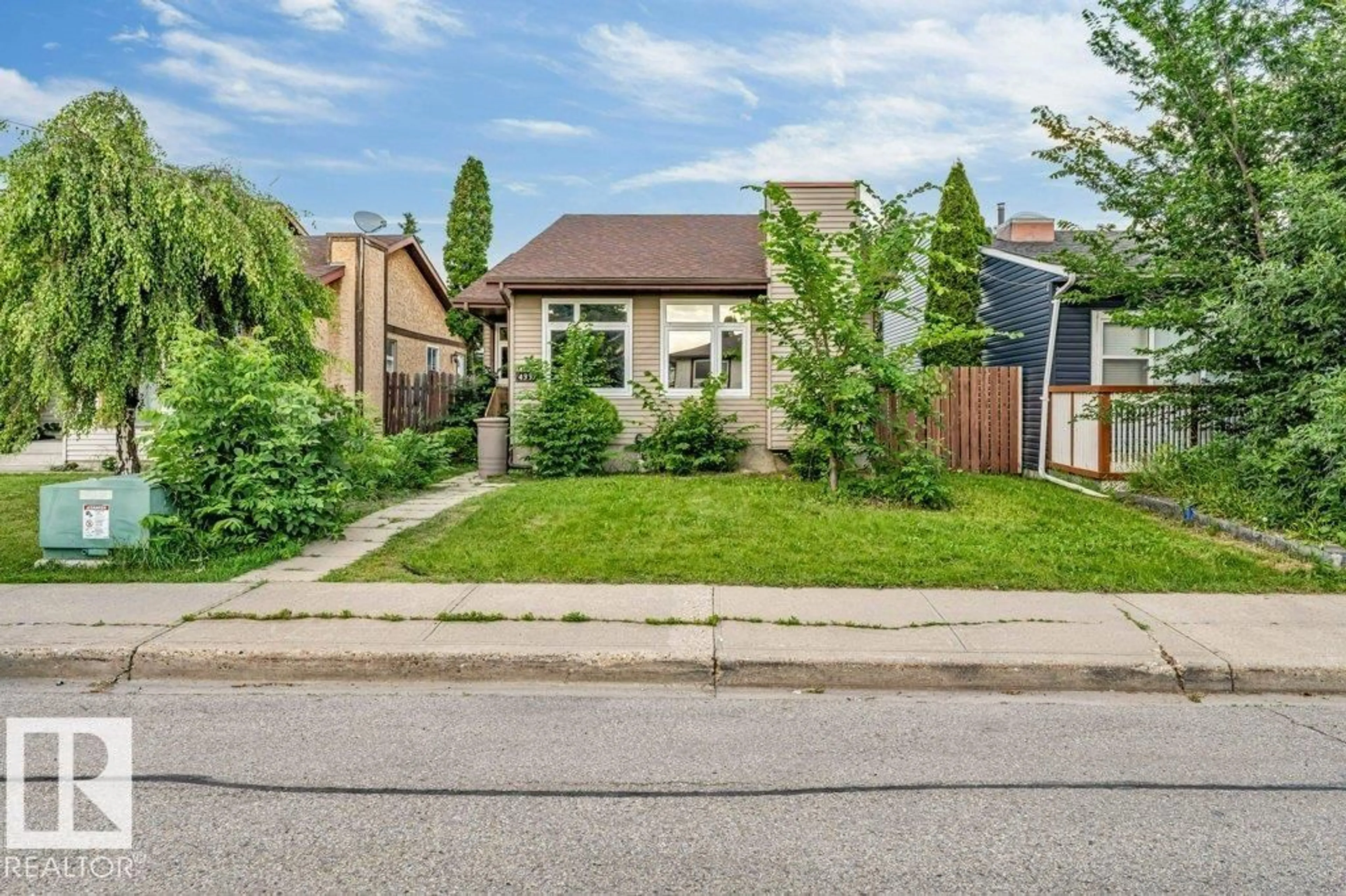 Home with brick exterior material, street for NW - 4337 38 ST, Edmonton Alberta T6L5A6