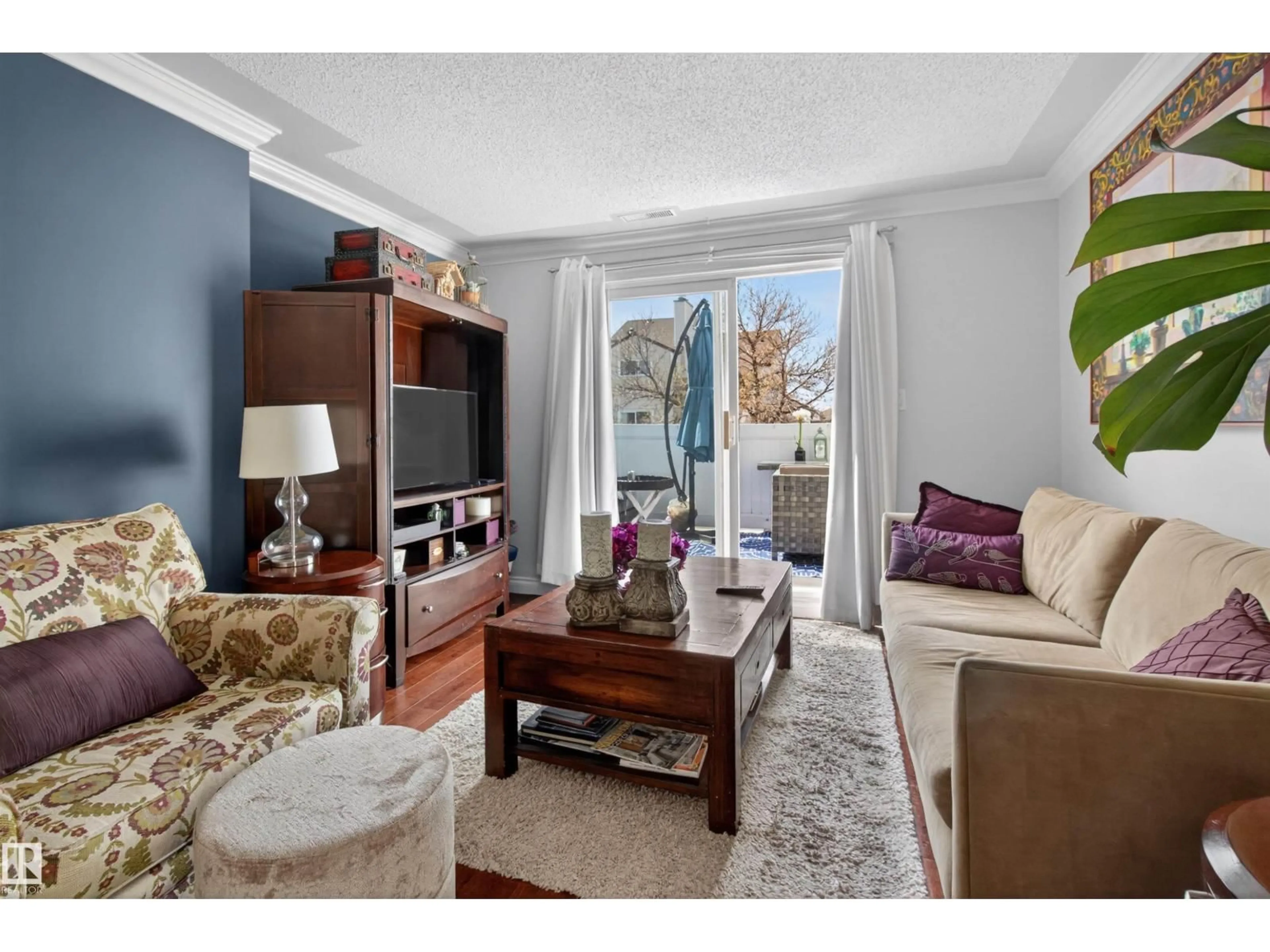 Living room with furniture, unknown for 53 LANCASTER TC, Edmonton Alberta T5X5B4