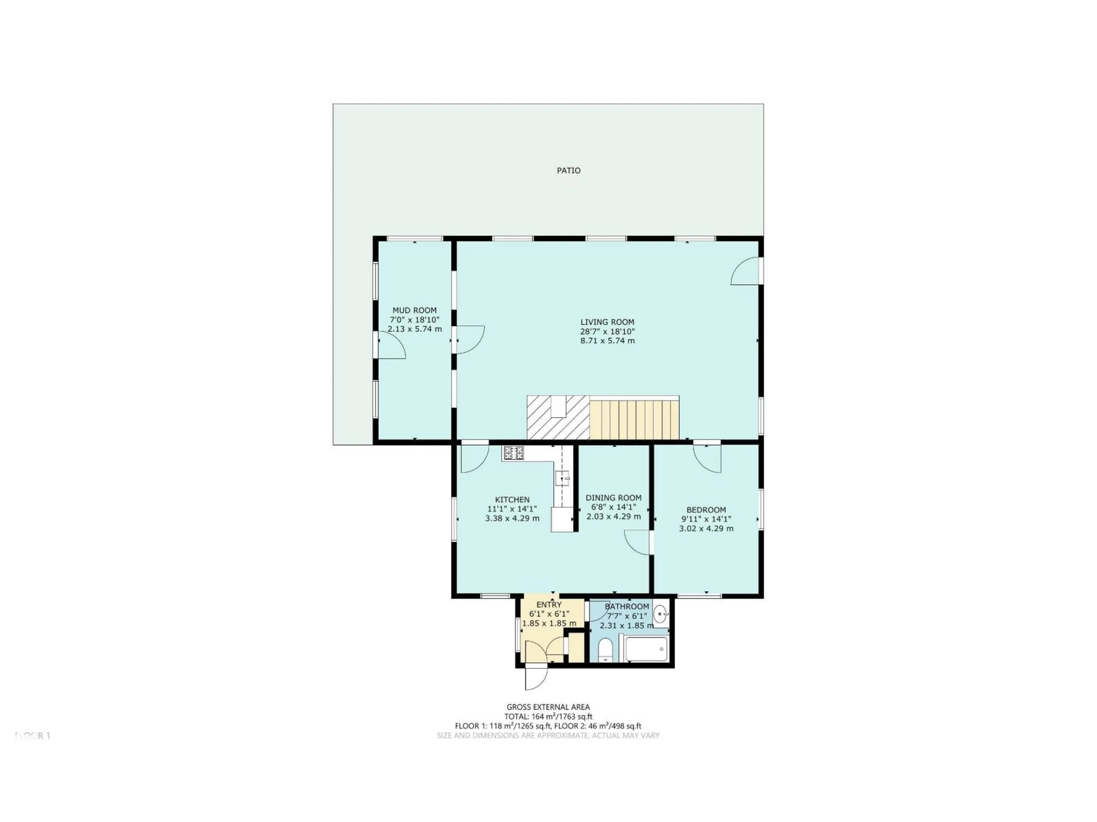 Floor plan for 4 GIBBONS AV, Rural Parkland County Alberta T0E2K0