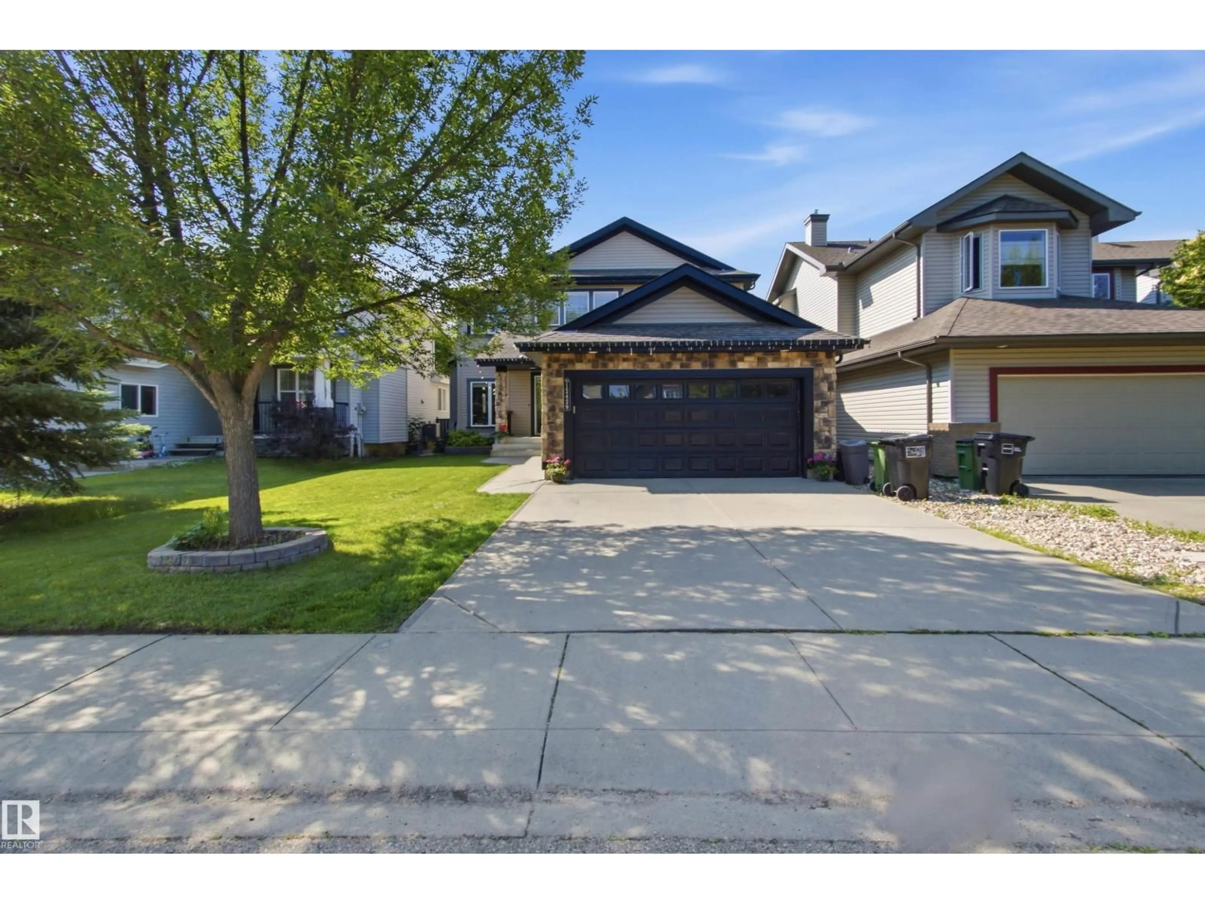 Home with vinyl exterior material, street for SW - 12429 17A AV, Edmonton Alberta T6W1T8