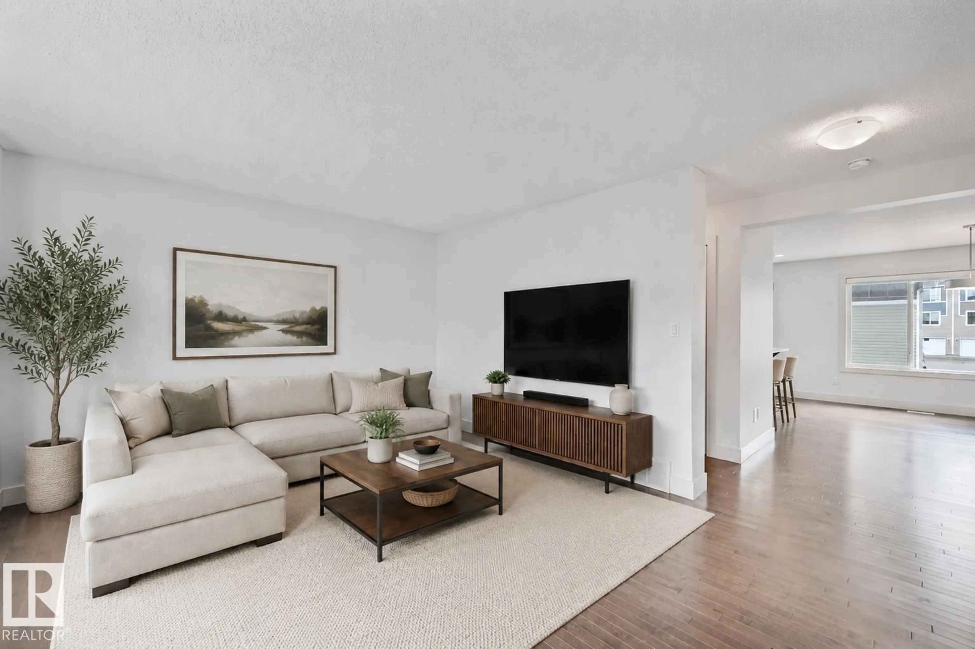 Living room with furniture, unknown for #35 - 2922 MAPLE WY, Edmonton Alberta T6T1A5